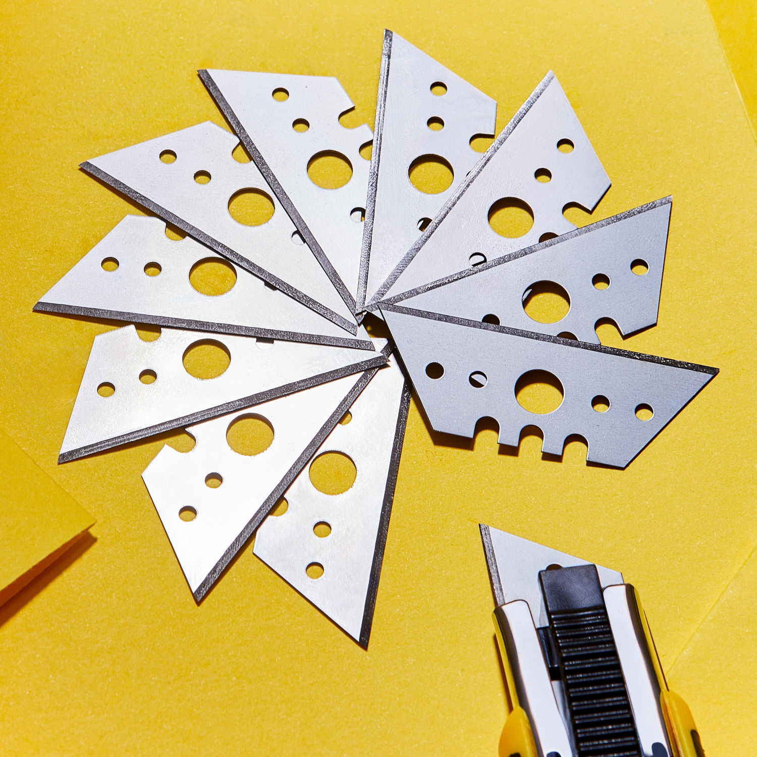 Лезвие запасное для ножа Attache Selection 18 мм  280464 (10 шт.) - фото 7