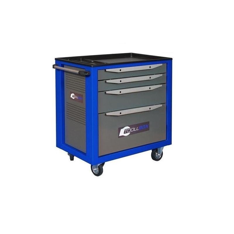 Тележка инструментальная TOOLLBOX TBS-4 4ящ. 468x800x775 - фото 1