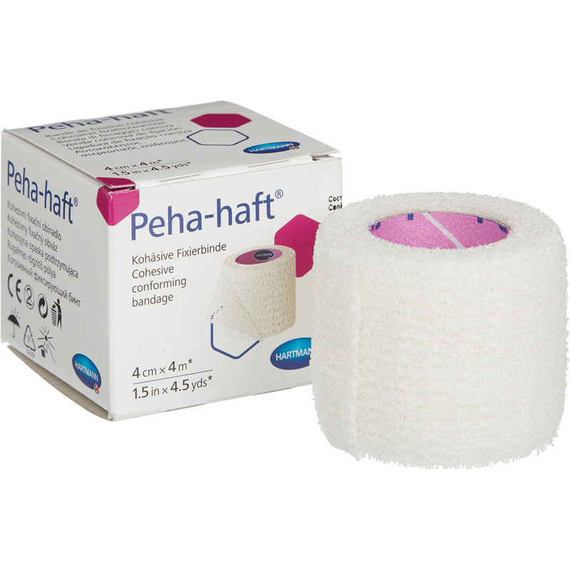 Бинт самофикс эласт 4 м х 4 см, PEHA-HAFT 932483 - фото 2