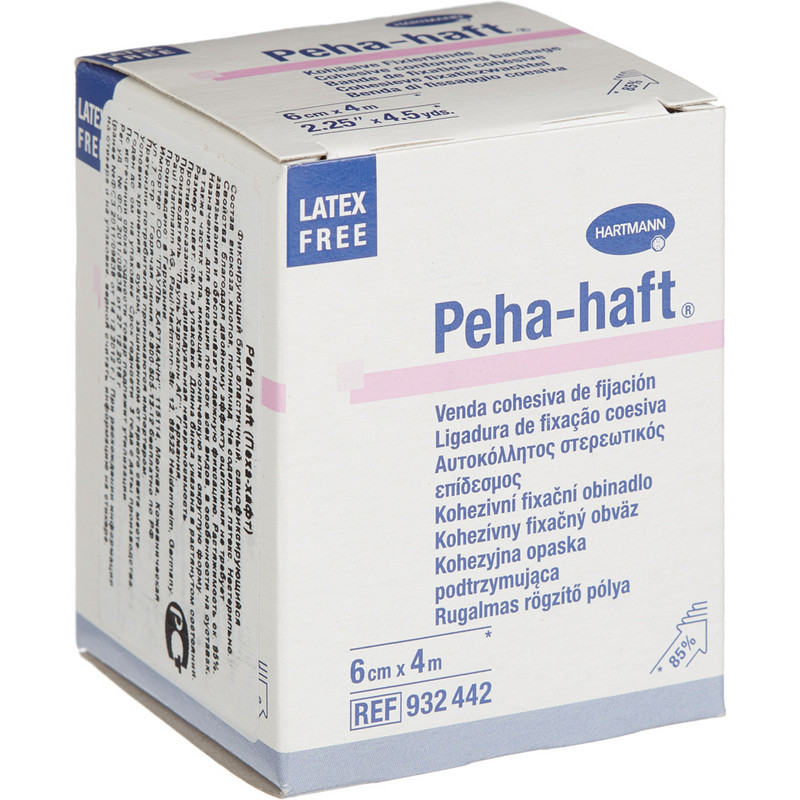 Бинт самофикс эласт 4 м х 6 см, PEHA-HAFT 9324842 - фото 4