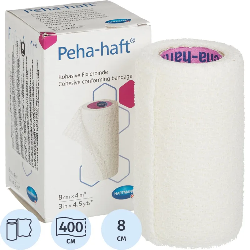 Бинт самофикс эласт 4 м х 8 см, PEHA-HAFT 9324852 - фото 1