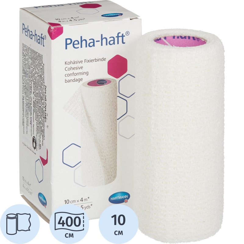 Бинт самофикс эласт 4 м х 10 см PEHA-HAFT  9324862/932444 - фото 1