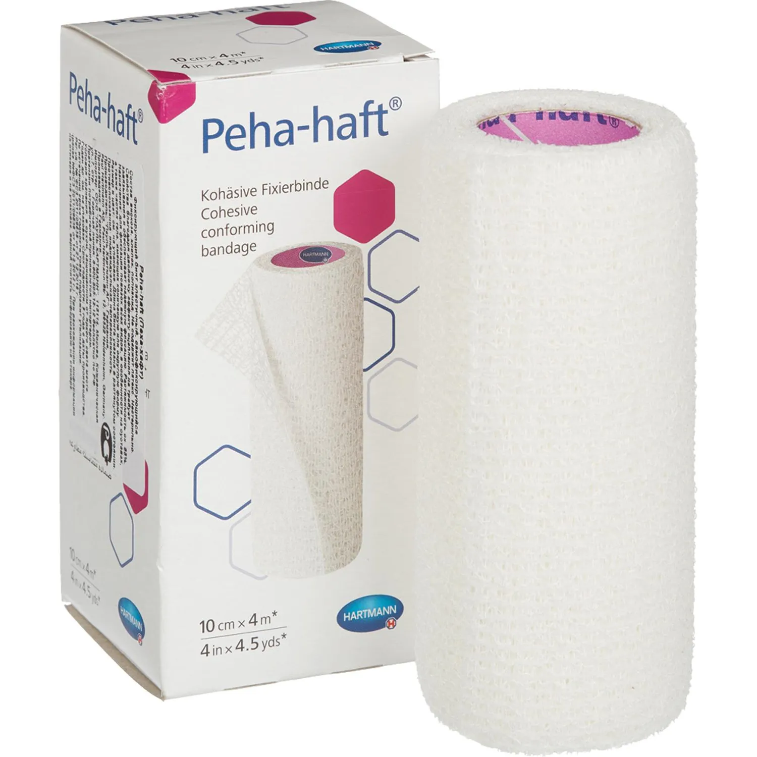 Бинт самофикс эласт 4 м х 10 см PEHA-HAFT  9324862/932444 - фото 4