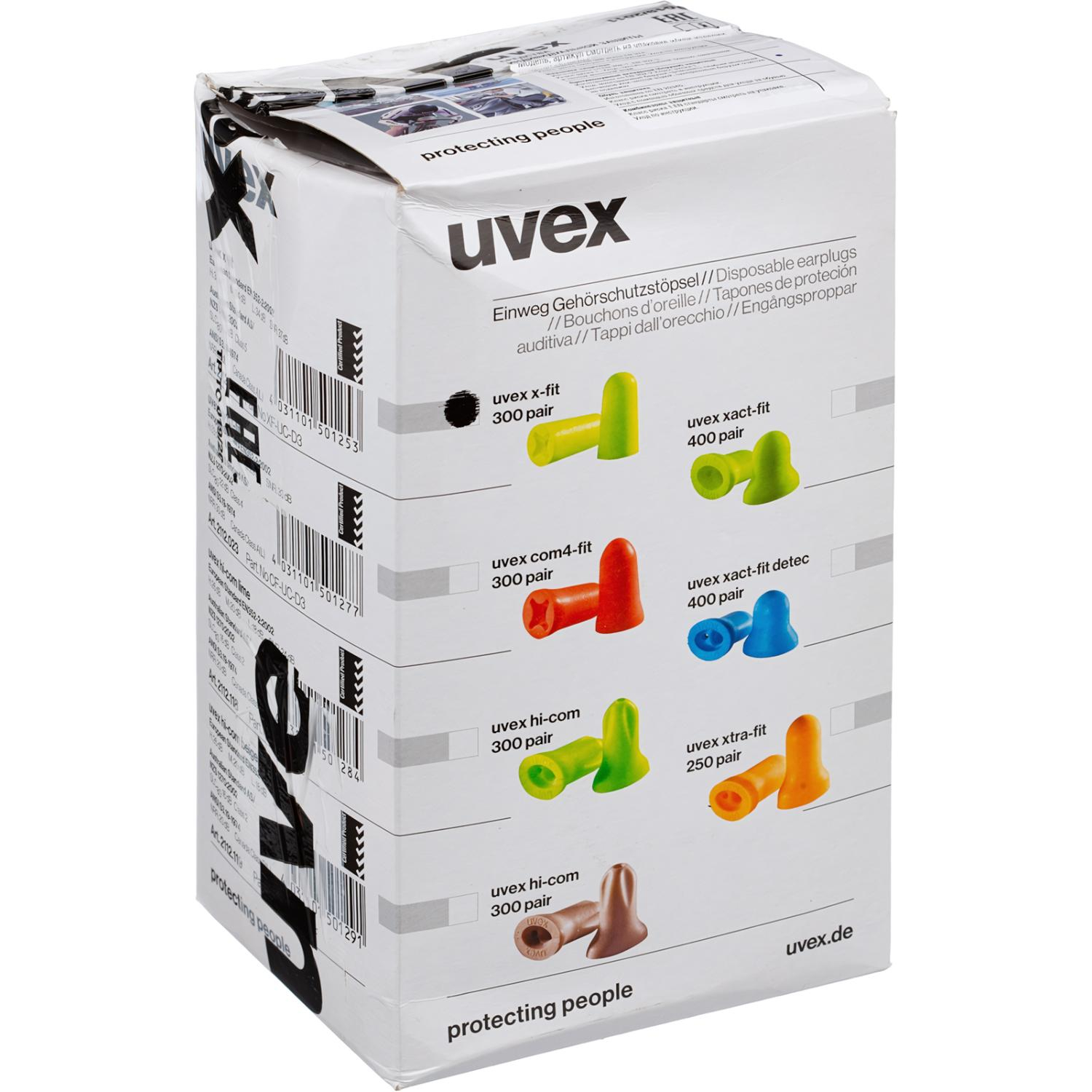 Беруши UVEX для диспенсера Икс-фит (арт. произв. 2112022) - фото 2