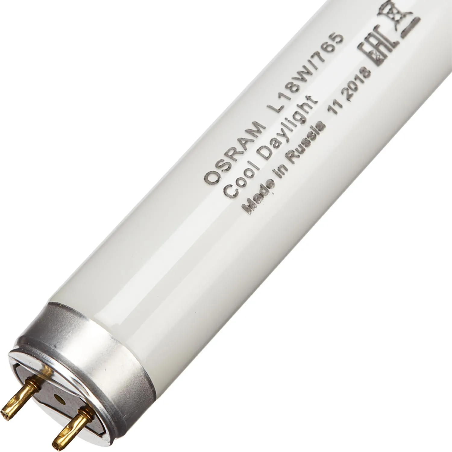 Лампа люминесцентная Osram  L 18W/765 G13 6400К хол.дневн. 25шт/уп - фото 3