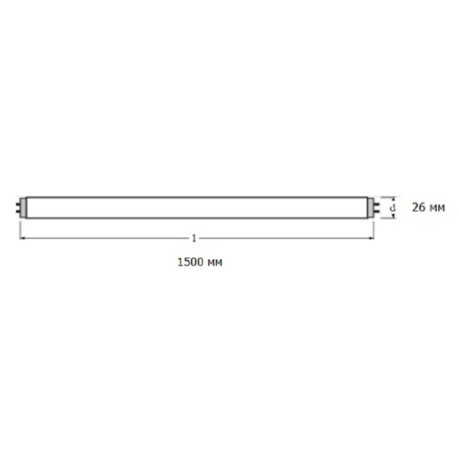 Лампа люминесцентная Osram  L 58W/765 G13 6400К хол.дневн. 25шт/уп - фото 7