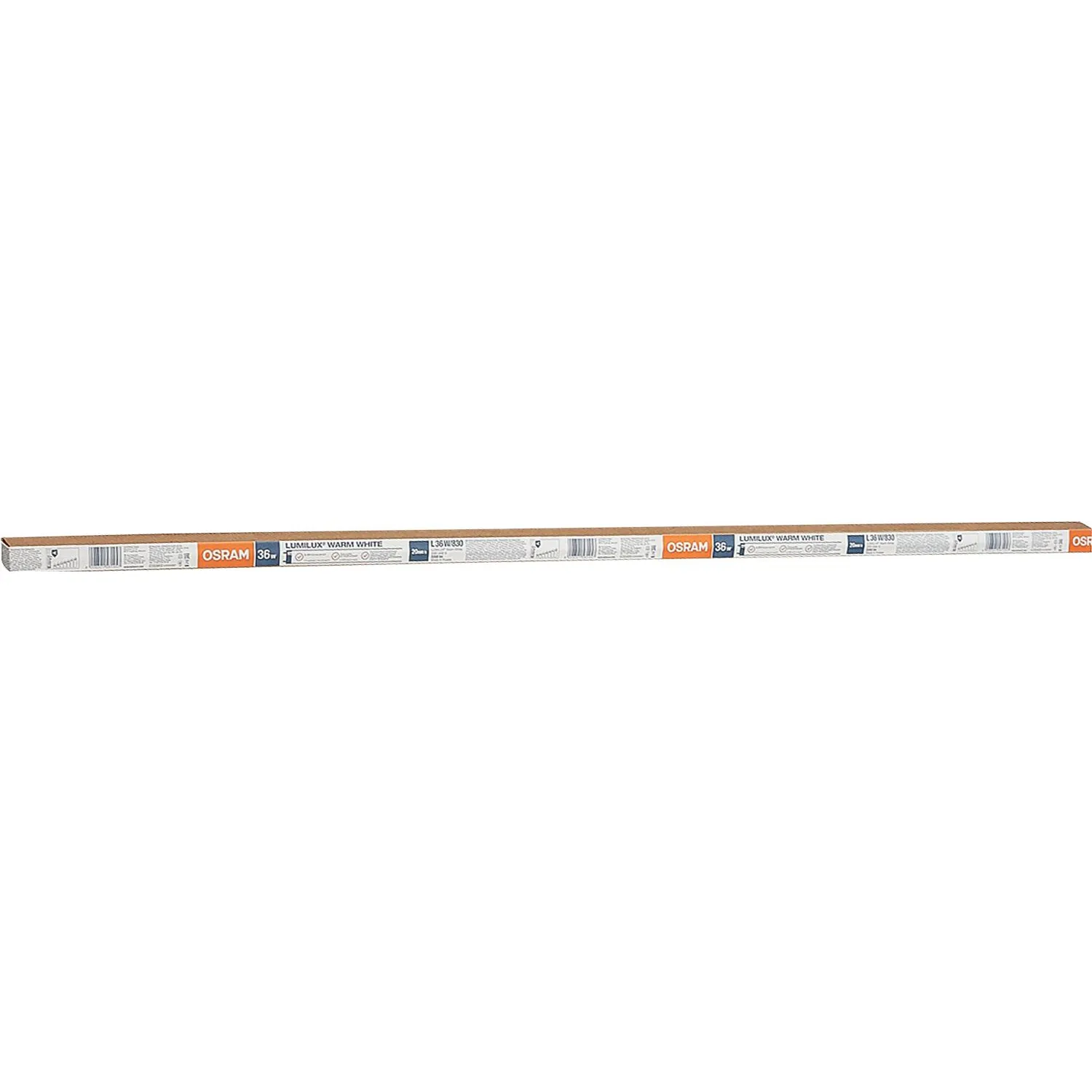 Лампа люминесцентная Osram Lumilux  L 36W/830 G13 3000К тепл.бел. 25шт - фото 4