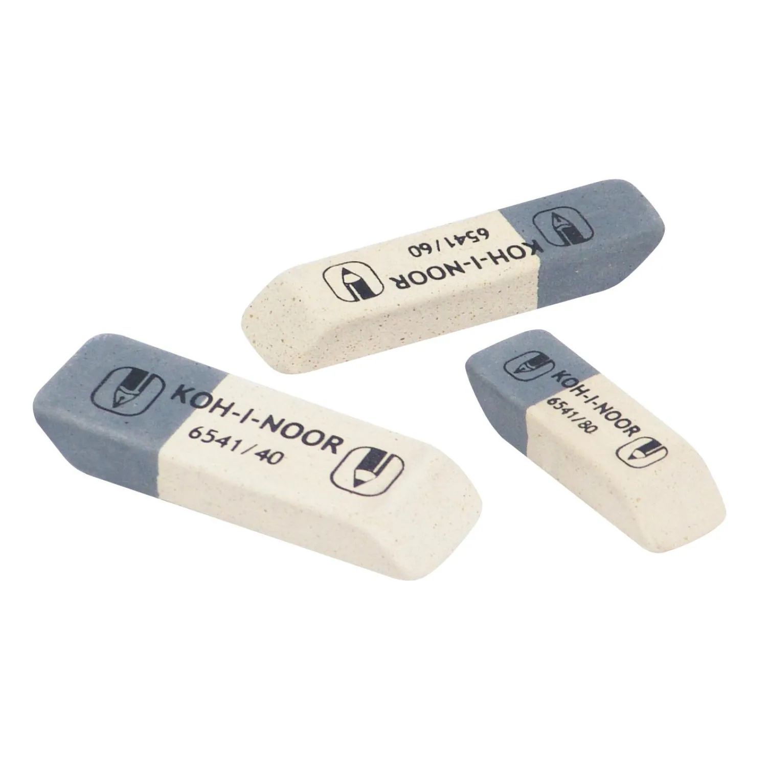 Ластик KOH-I-NOOR 6541/40 каучуковый, комбинир. Чехия - фото 3