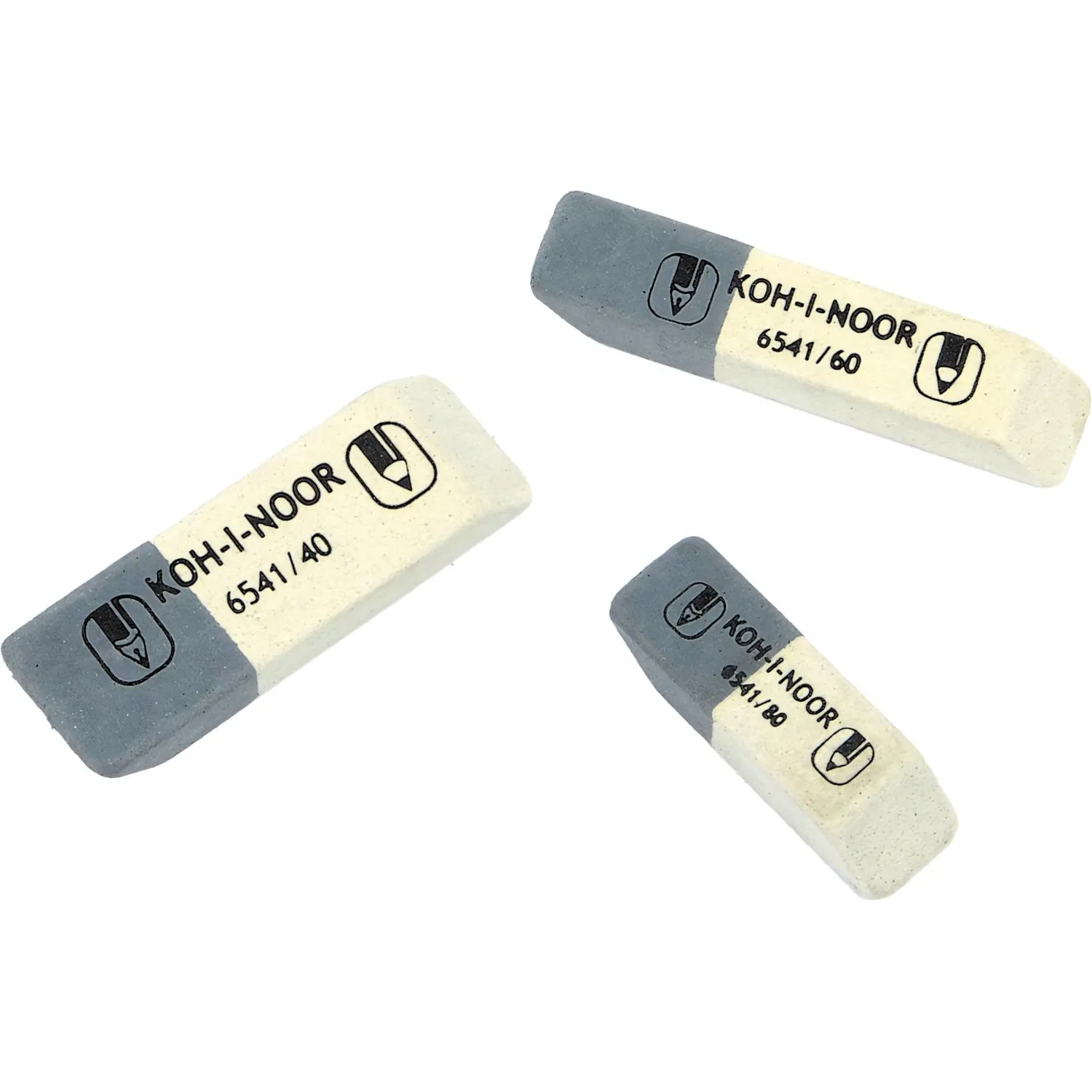 Ластик KOH-I-NOOR 6541/40 каучуковый, комбинир. Чехия - фото 4