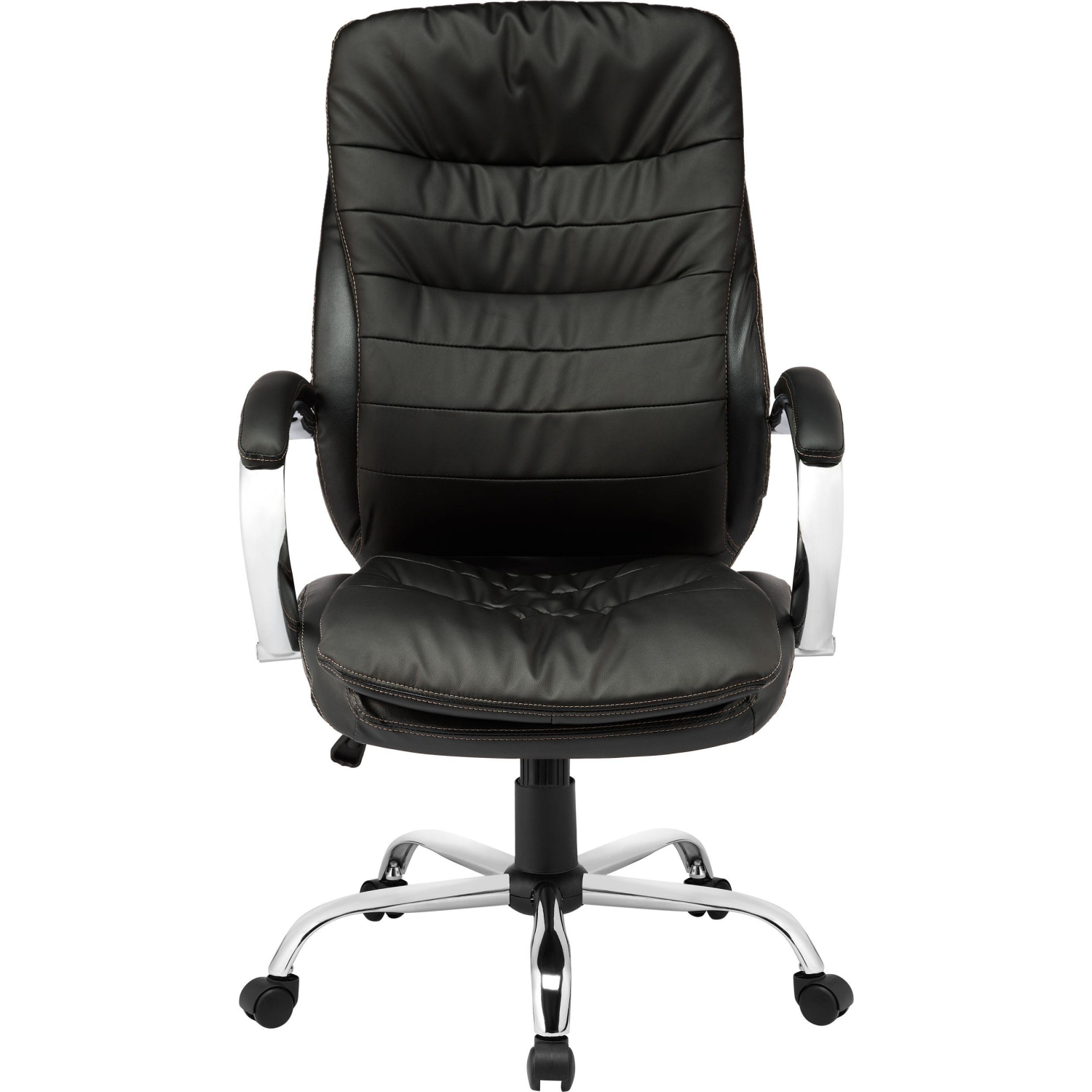 Кресло BN_Dp_Руководителя EChair-515 RT рецикл.кожа черный - фото 2