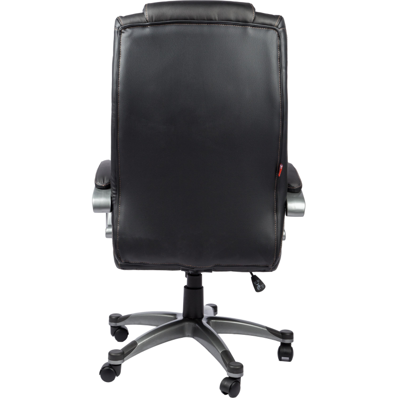 Кресло BN_Dp_Руководителя EChair-604 RT рецикл.кожа черная, - фото 5