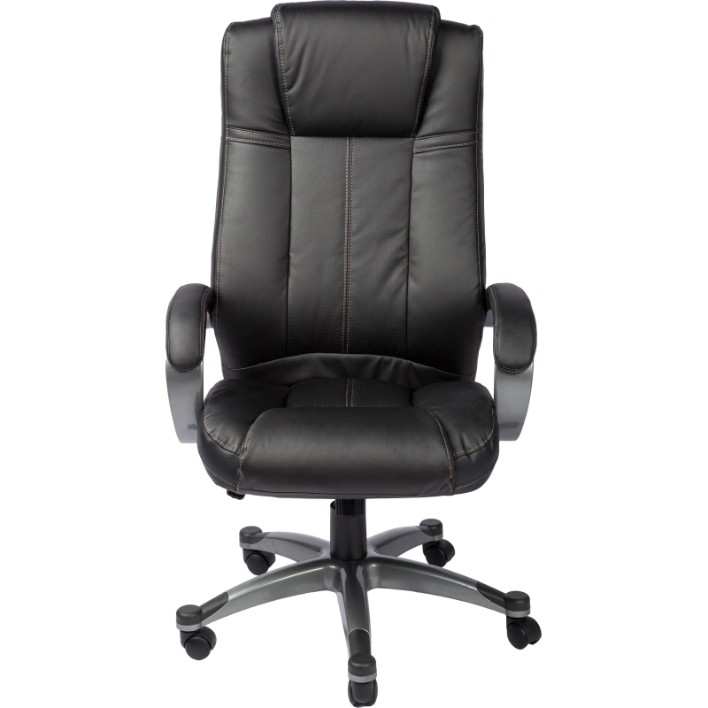 Кресло BN_Dp_Руководителя EChair-604 RT рецикл.кожа черная, - фото 3