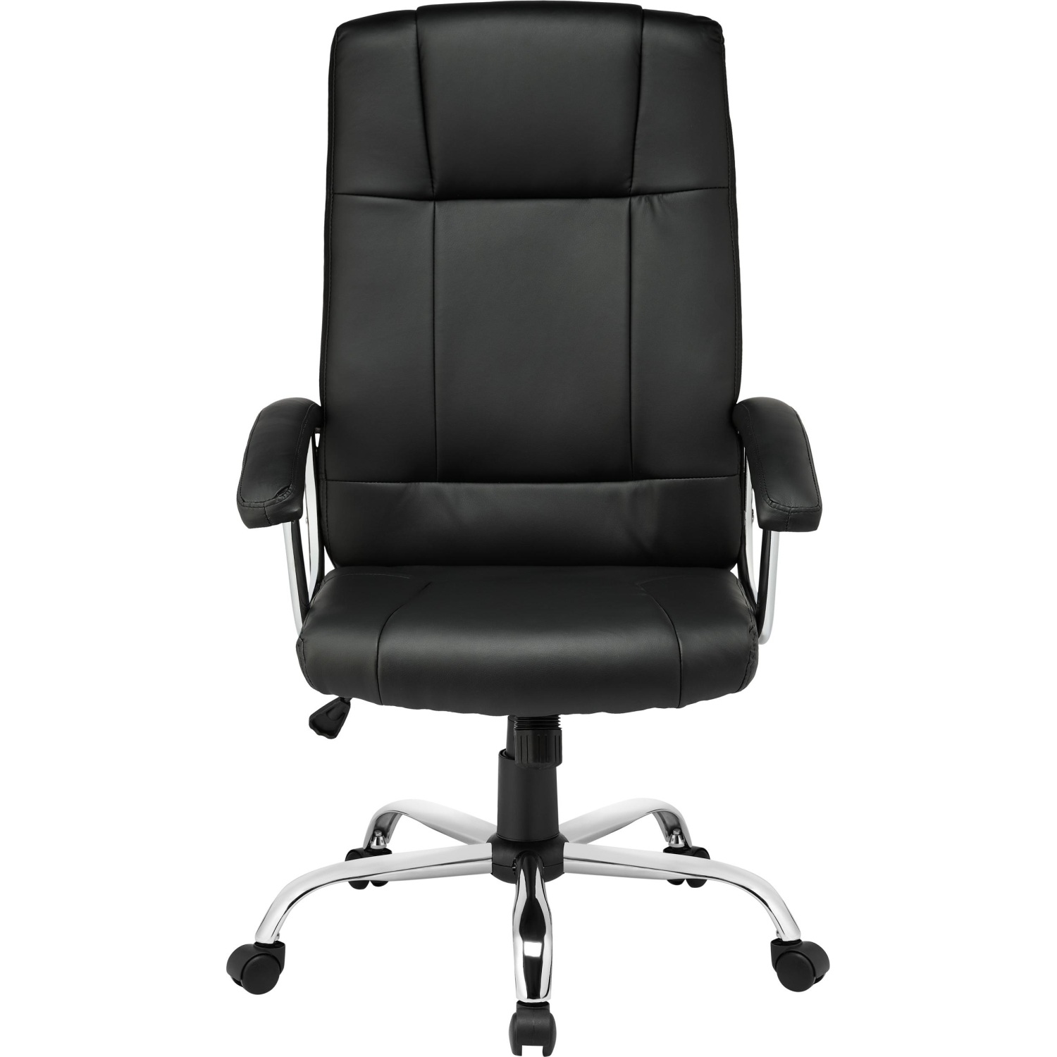 Кресло BN_Dp_Руководителя EChair-524 TPU к/з черный, хром - фото 2