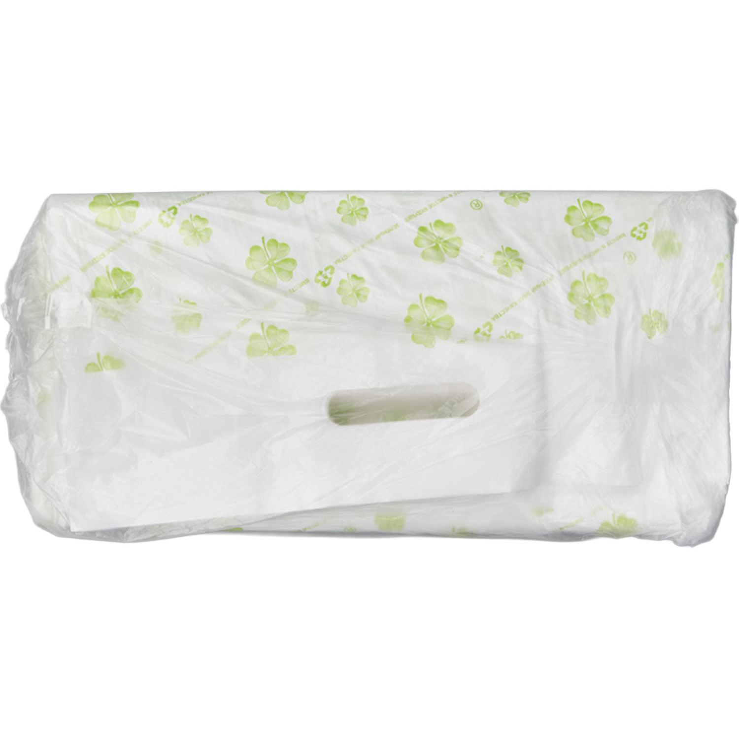 Пакет с вырубной ручкой 38*54 см, 55 мкм, с рисунком, 50 шт/уп. - фото 3