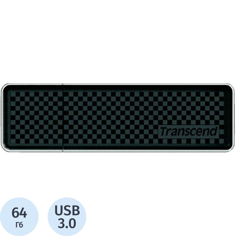 Флеш-память Transcend JetFlash 780, 64Gb, USB 3.1 G1, чер, TS64GJF780 - фото 1