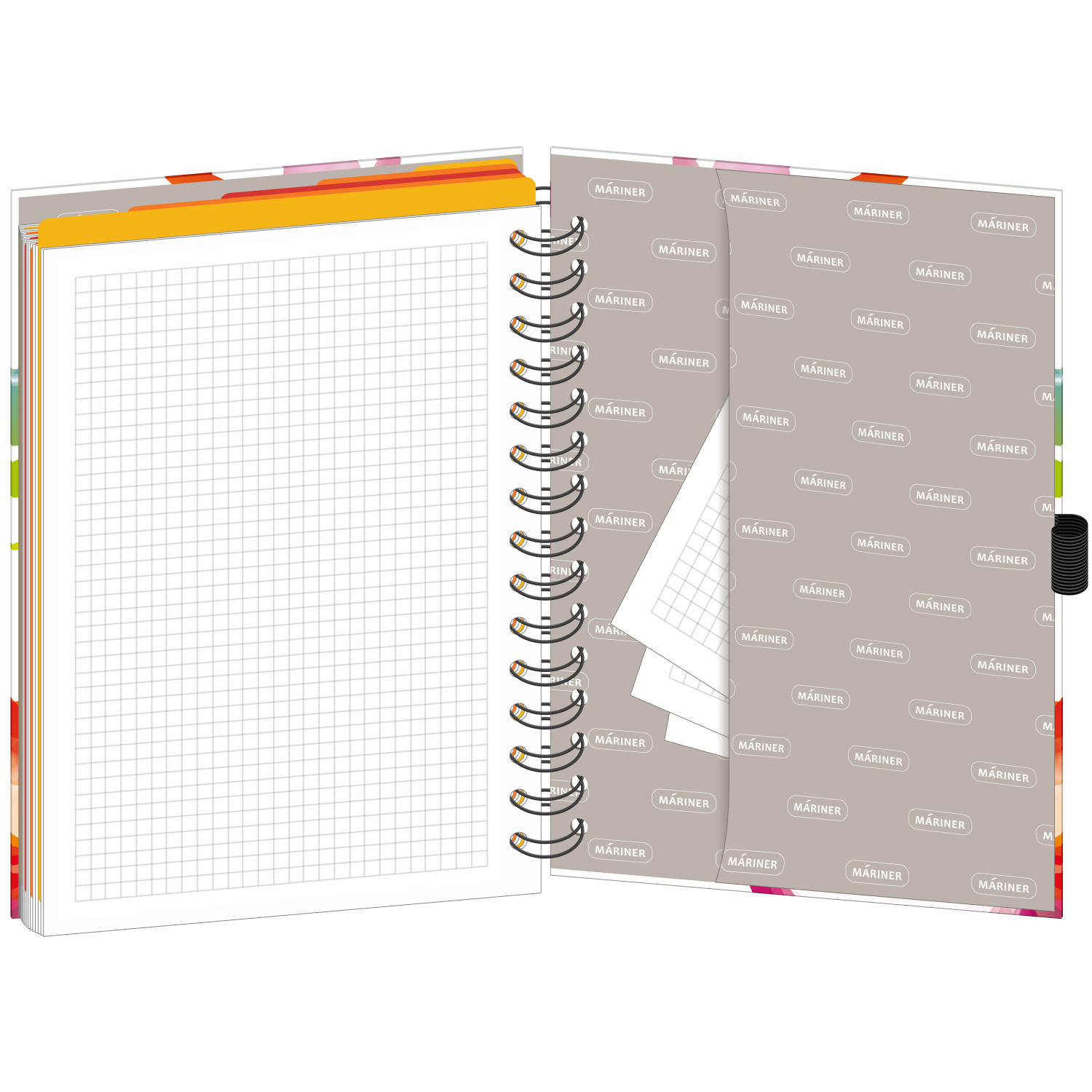 Бизнес-тетрадь Emotion,А5,150л.,148х20., 5 раз, рез под руч, кл+лин,0003 Бизнес-тетрадь Emotion,А5,150л.,148х20., 5 раз, рез под руч, кл+лин,0003 - фото 6