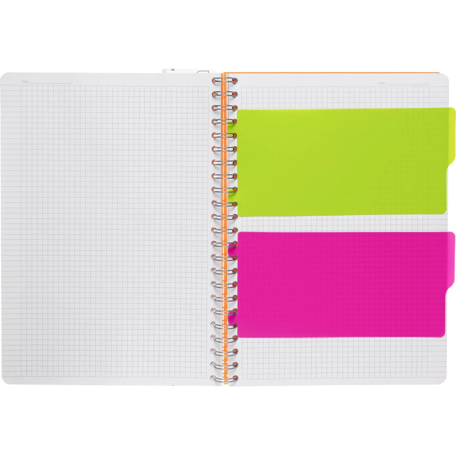 Бизнес-тетрадь А4,140 л,пласт обл, с разд,спир,ATTACHE FANTASY,оранж - фото 7