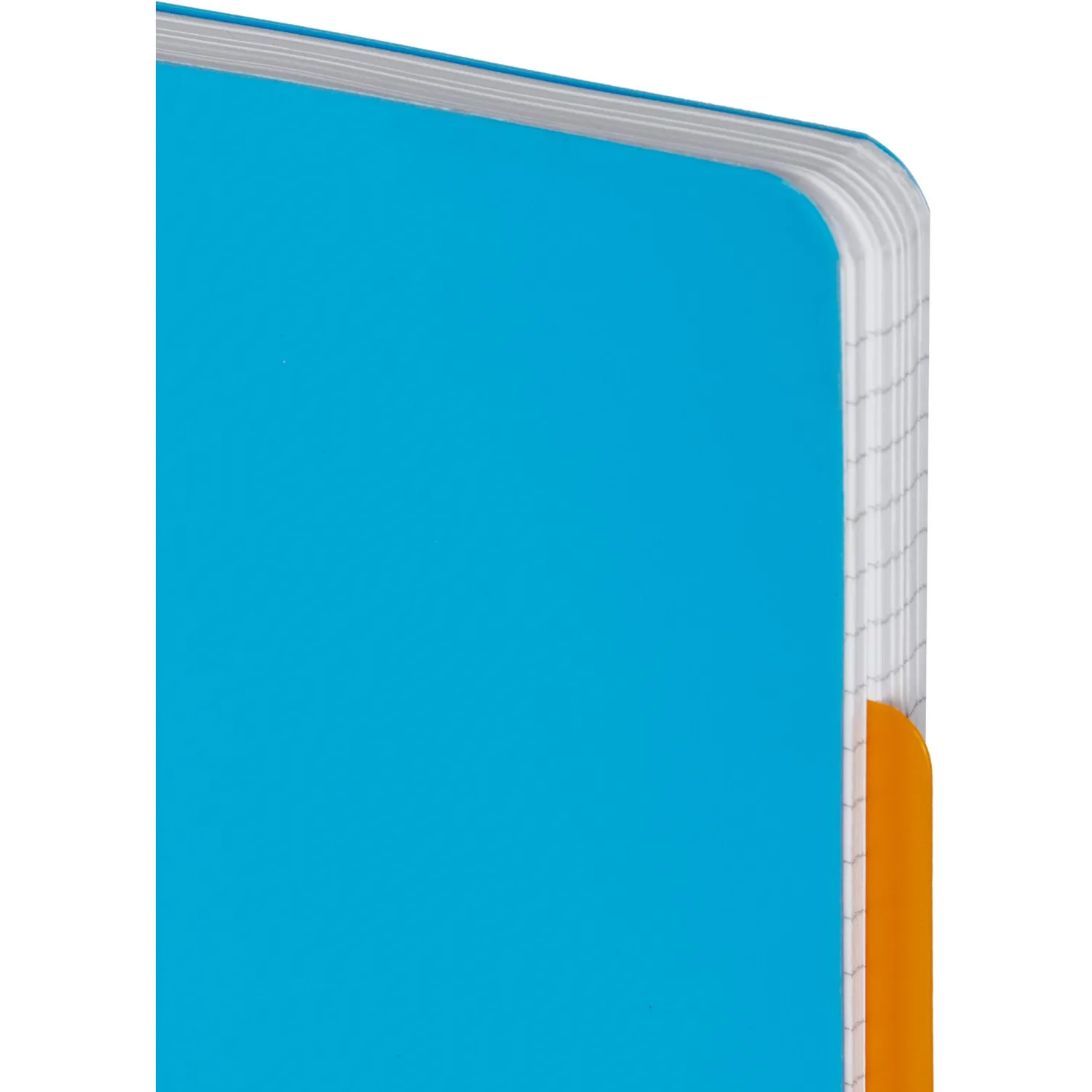 Бизнес-тетрадь А4,140 л,пласт обл, с разд,спир,ATTACHE FANTASY,голуб - фото 3