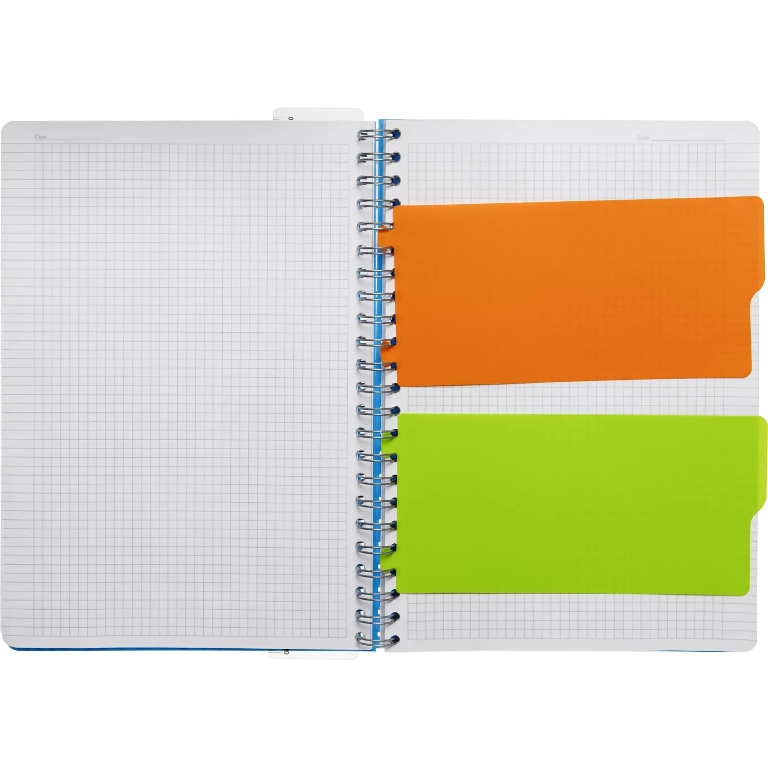 Бизнес-тетрадь А4,140 л,пласт обл, с разд,спир,ATTACHE FANTASY,голуб - фото 7