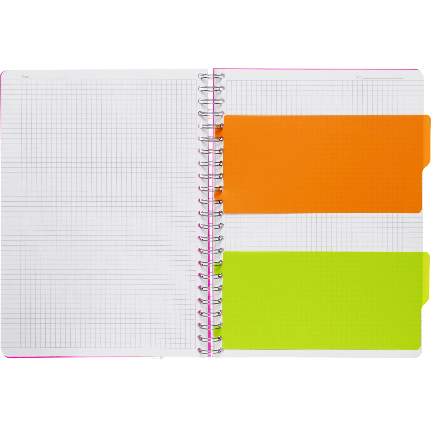 Бизнес-тетрадь А4,140 л,пласт обл, с разд,спир,ATTACHE FANTASY,розов - фото 7