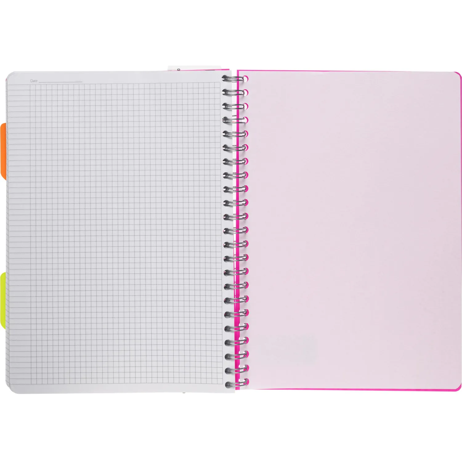 Бизнес-тетрадь А4,140 л,пласт обл, с разд,спир,ATTACHE FANTASY,розов - фото 8