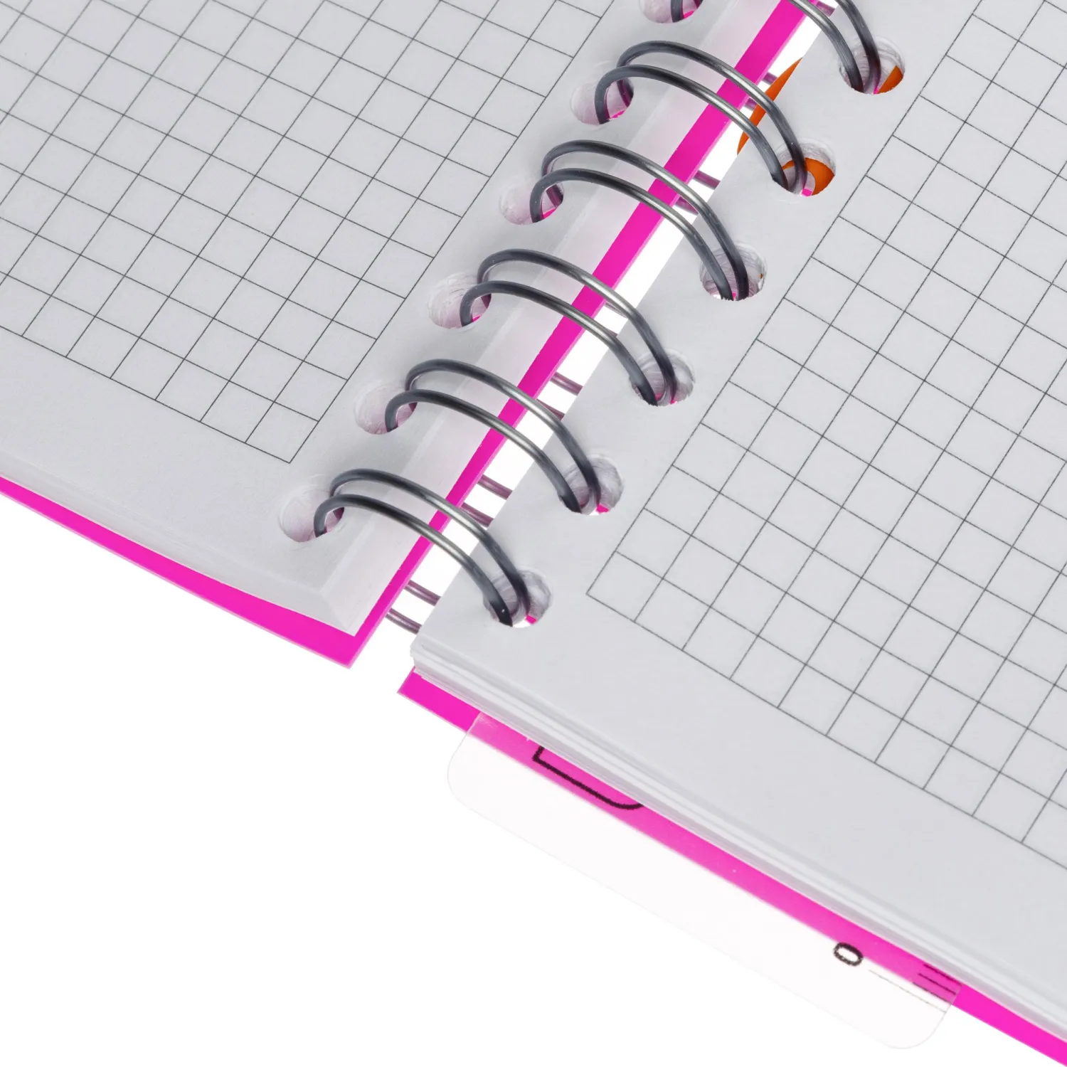 Бизнес-тетрадь А4,140 л,пласт обл, с разд,спир,ATTACHE FANTASY,розов - фото 9