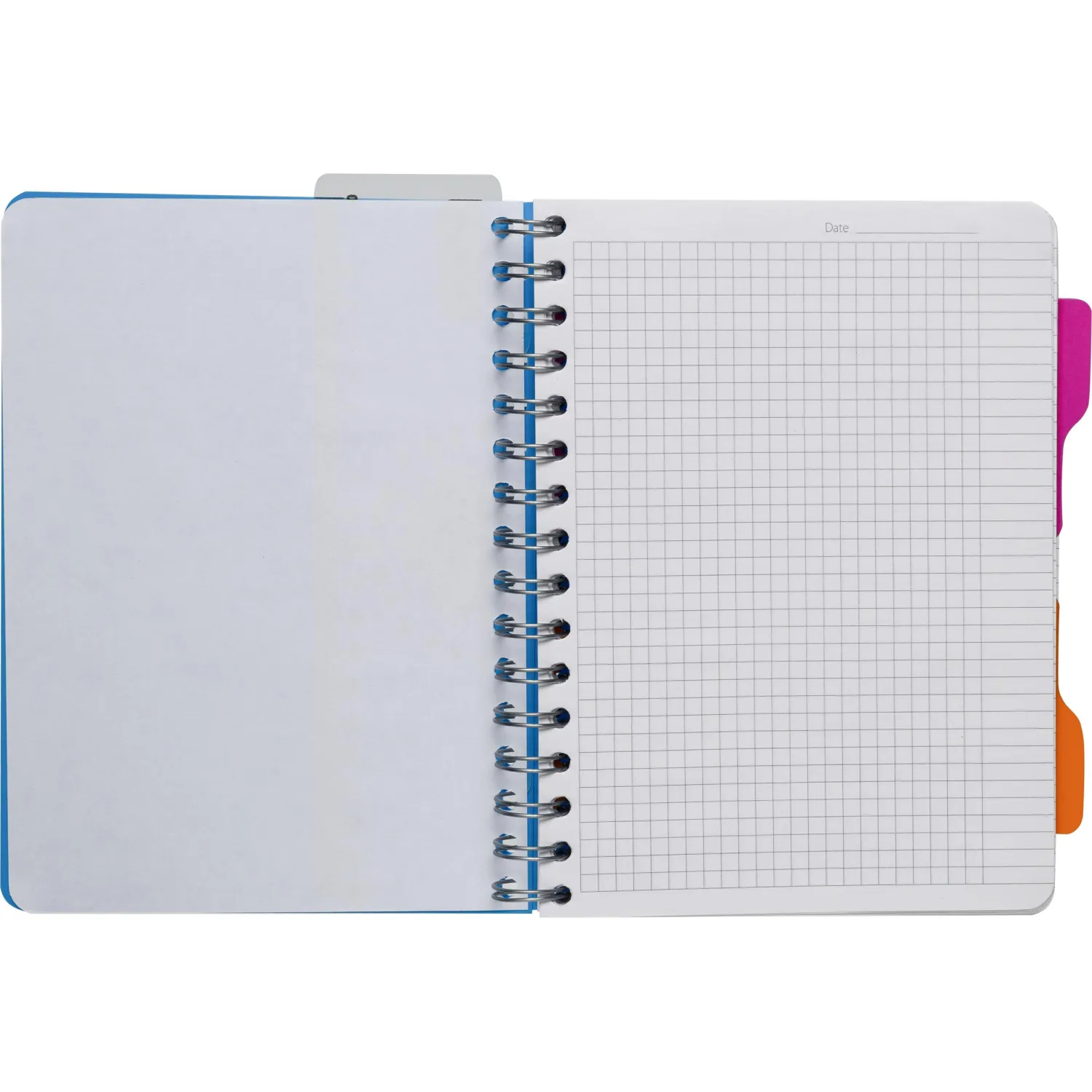 Бизнес-тетрадь А5,140 л,пласт обл, с разд,спир,ATTACHE FANTASY,голуб - фото 6