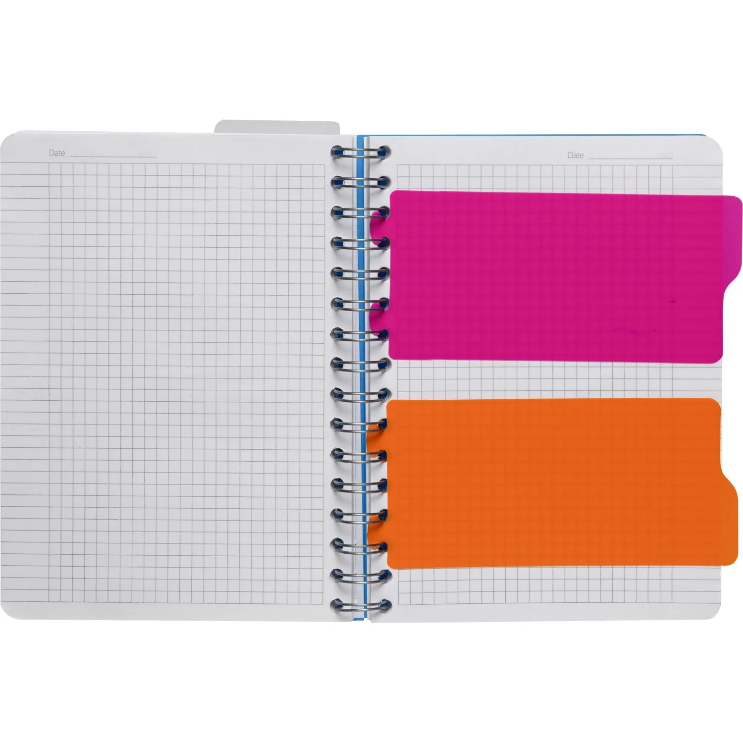 Бизнес-тетрадь А5,140 л,пласт обл, с разд,спир,ATTACHE FANTASY,голуб - фото 8