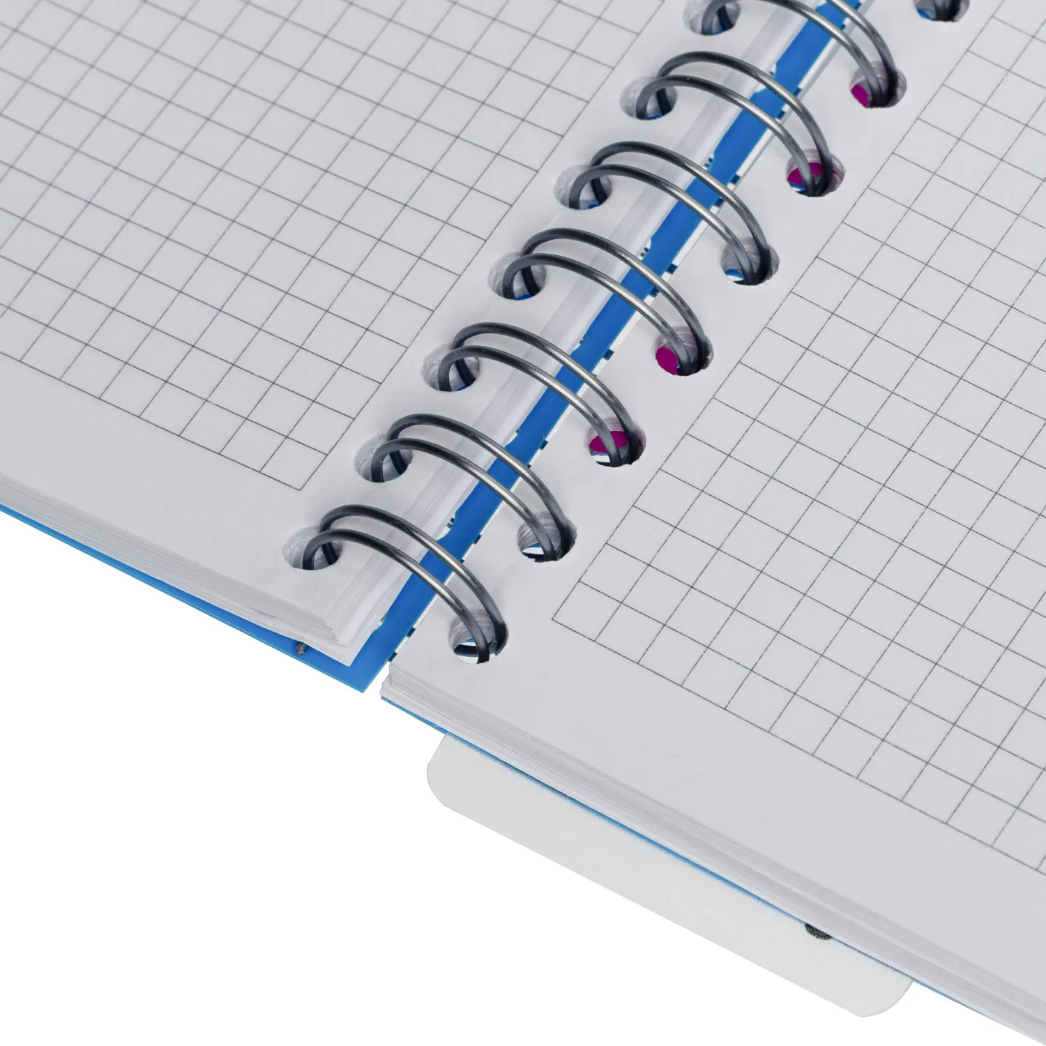 Бизнес-тетрадь А5,140 л,пласт обл, с разд,спир,ATTACHE FANTASY,голуб - фото 10