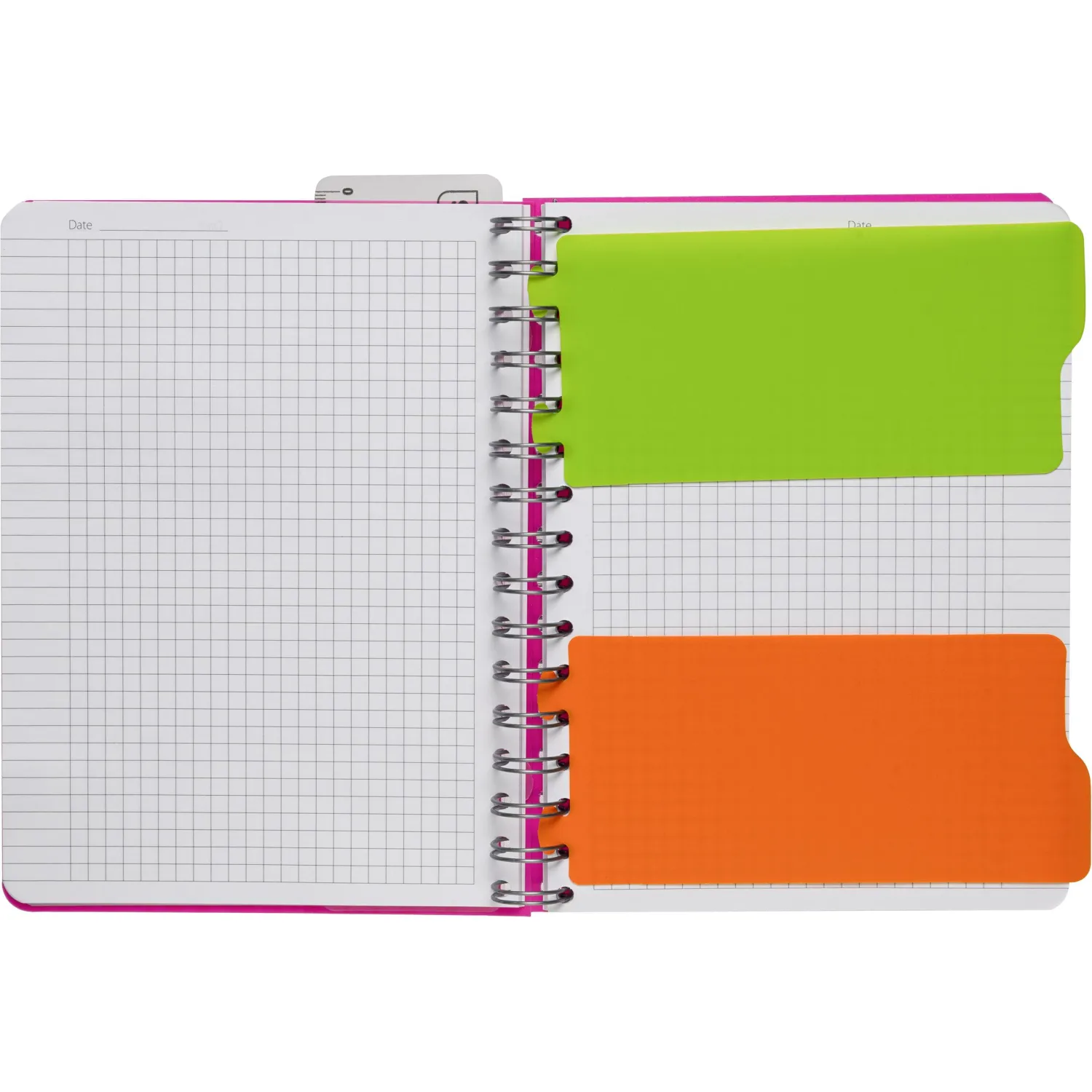 Бизнес-тетрадь А5,140 л,пласт обл, с разд,спир,ATTACHE FANTASY,розов - фото 8