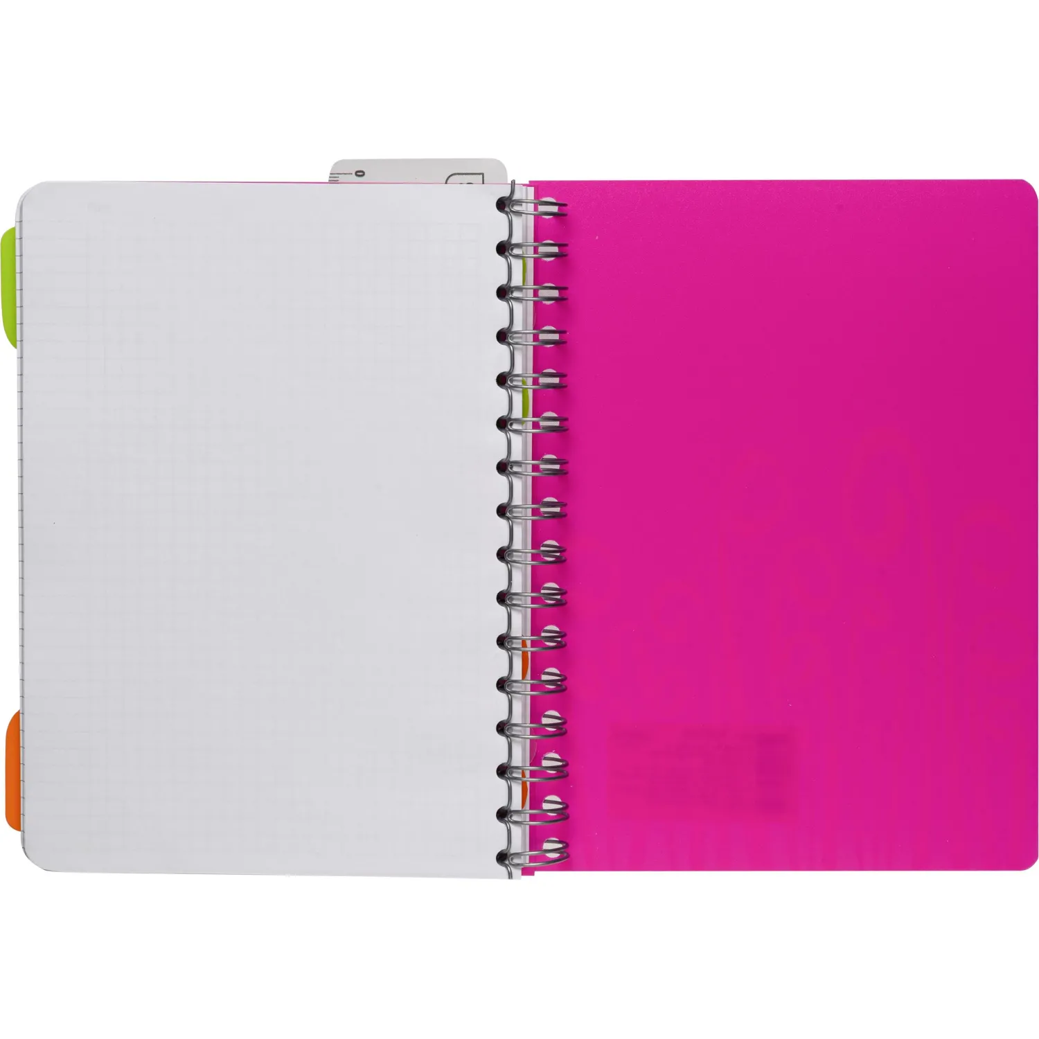 Бизнес-тетрадь А5,140 л,пласт обл, с разд,спир,ATTACHE FANTASY,розов - фото 9