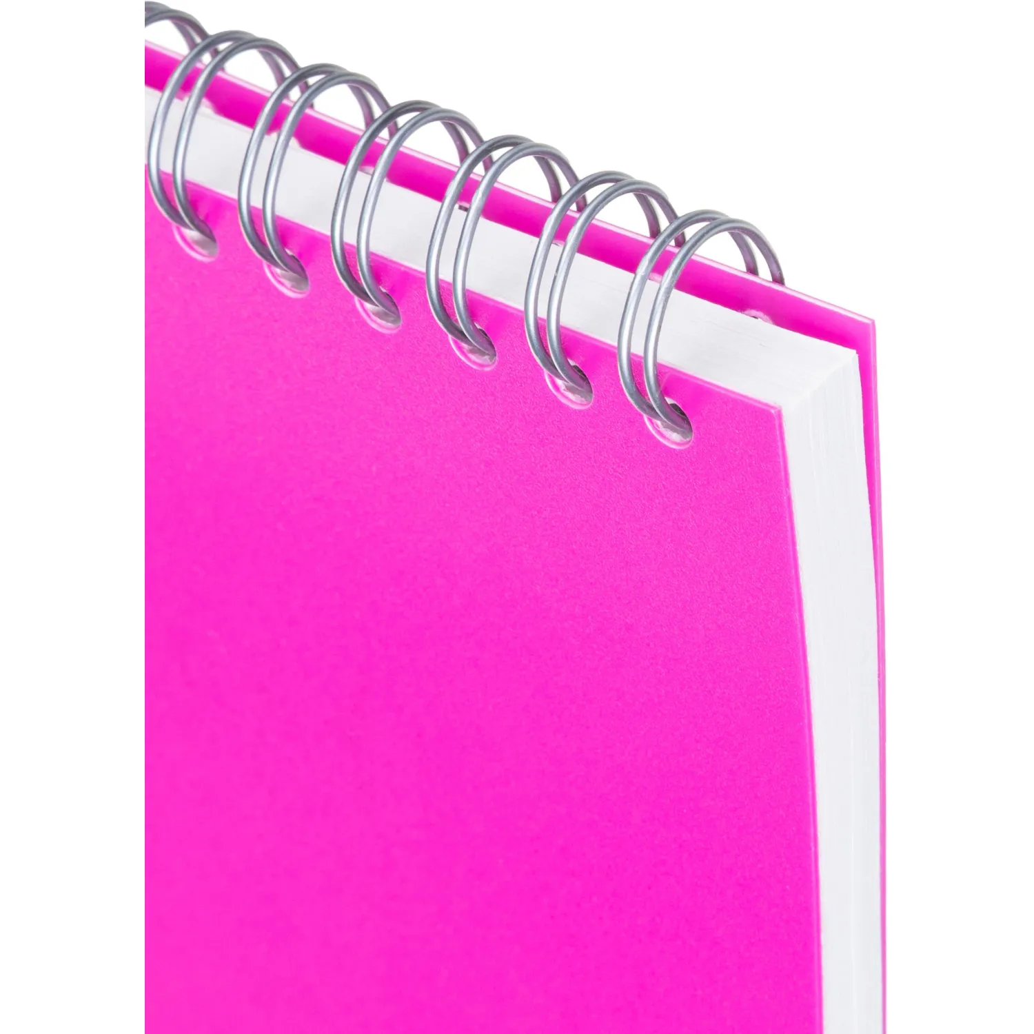 Блокнот А5,пласт обл,80л, ATTACHE FANTASY,розов - фото 3