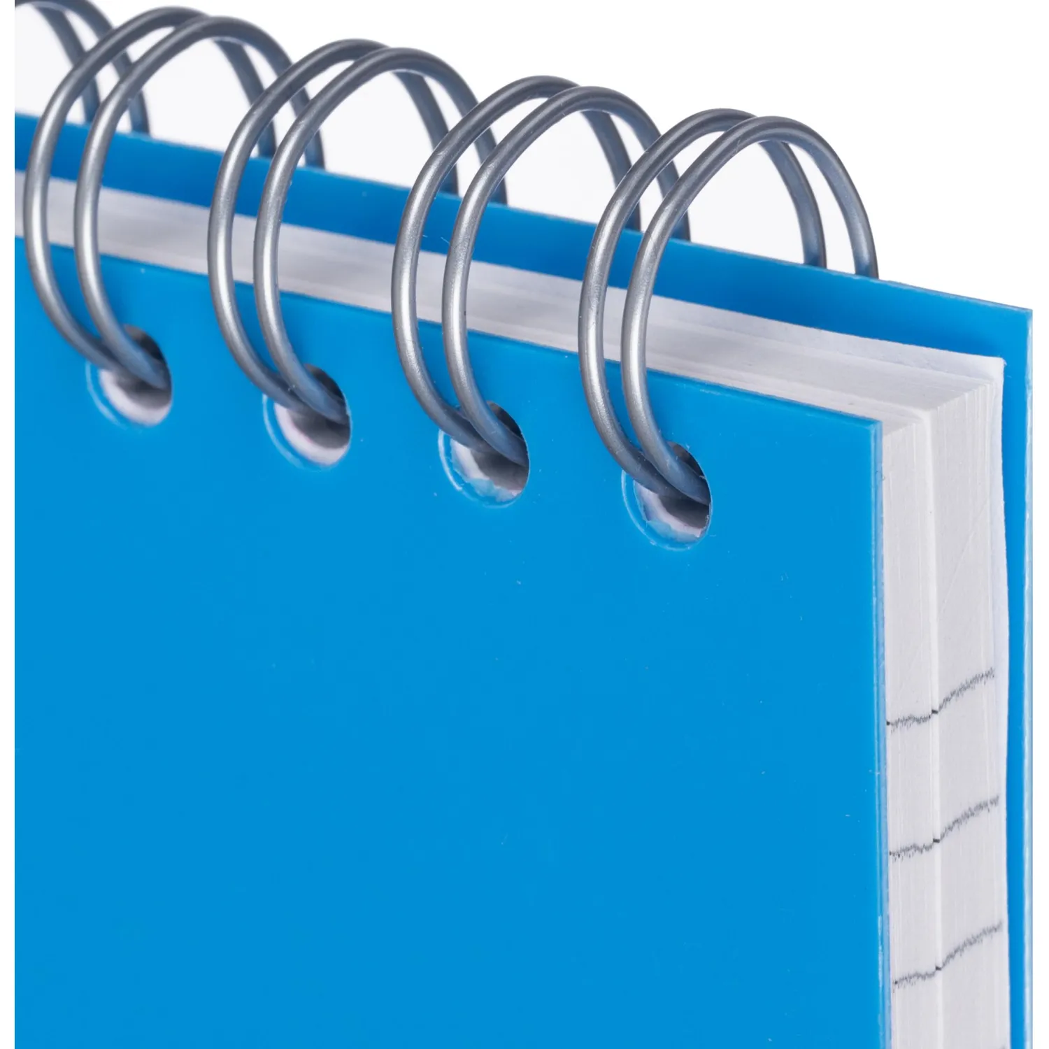 Блокнот А7,пласт обл,80л, ATTACHE FANTASY,голуб - фото 3