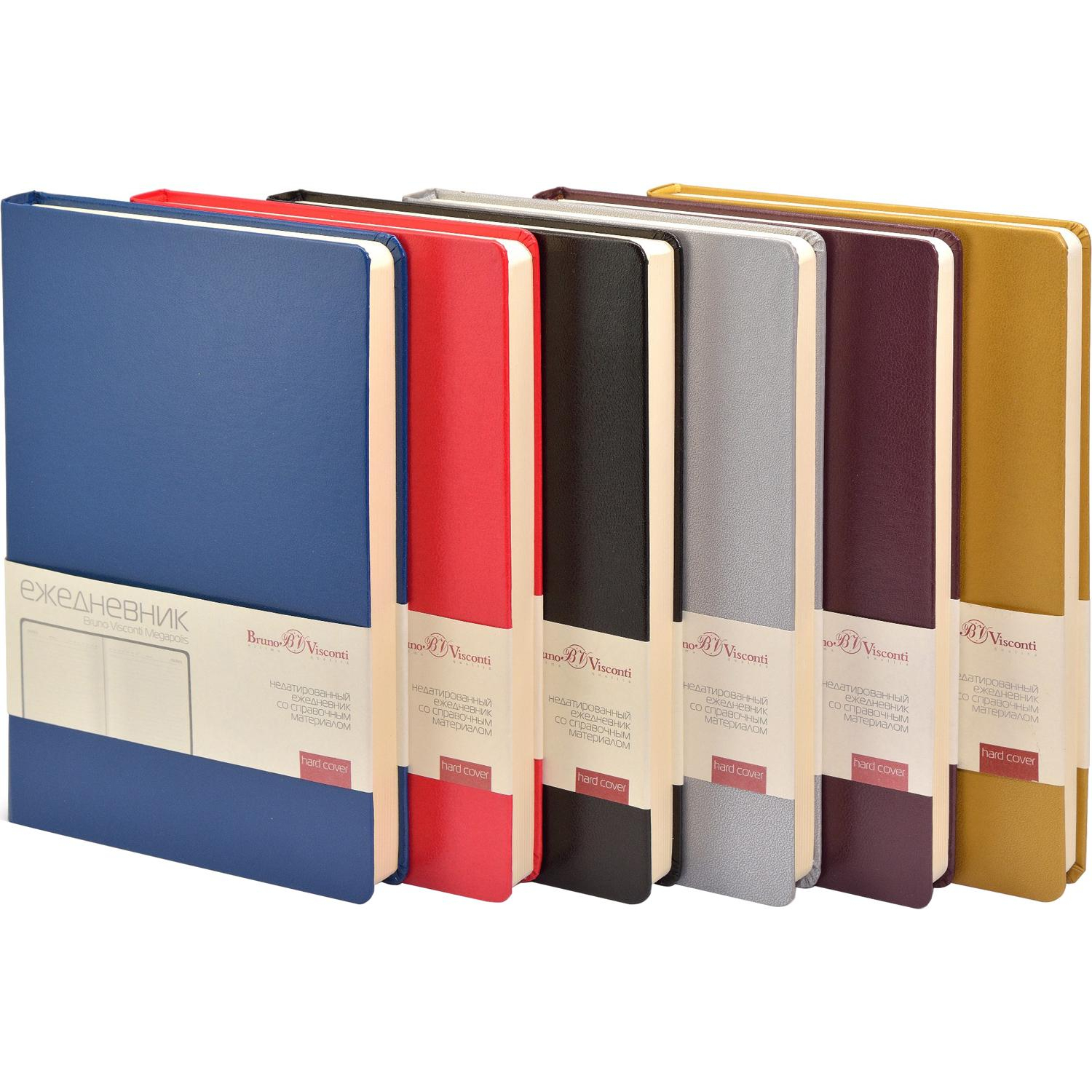 Ежедневник недатированный корич, MEGAPOLIS А5, 142х214мм,320стр.3-281/03 - фото 3