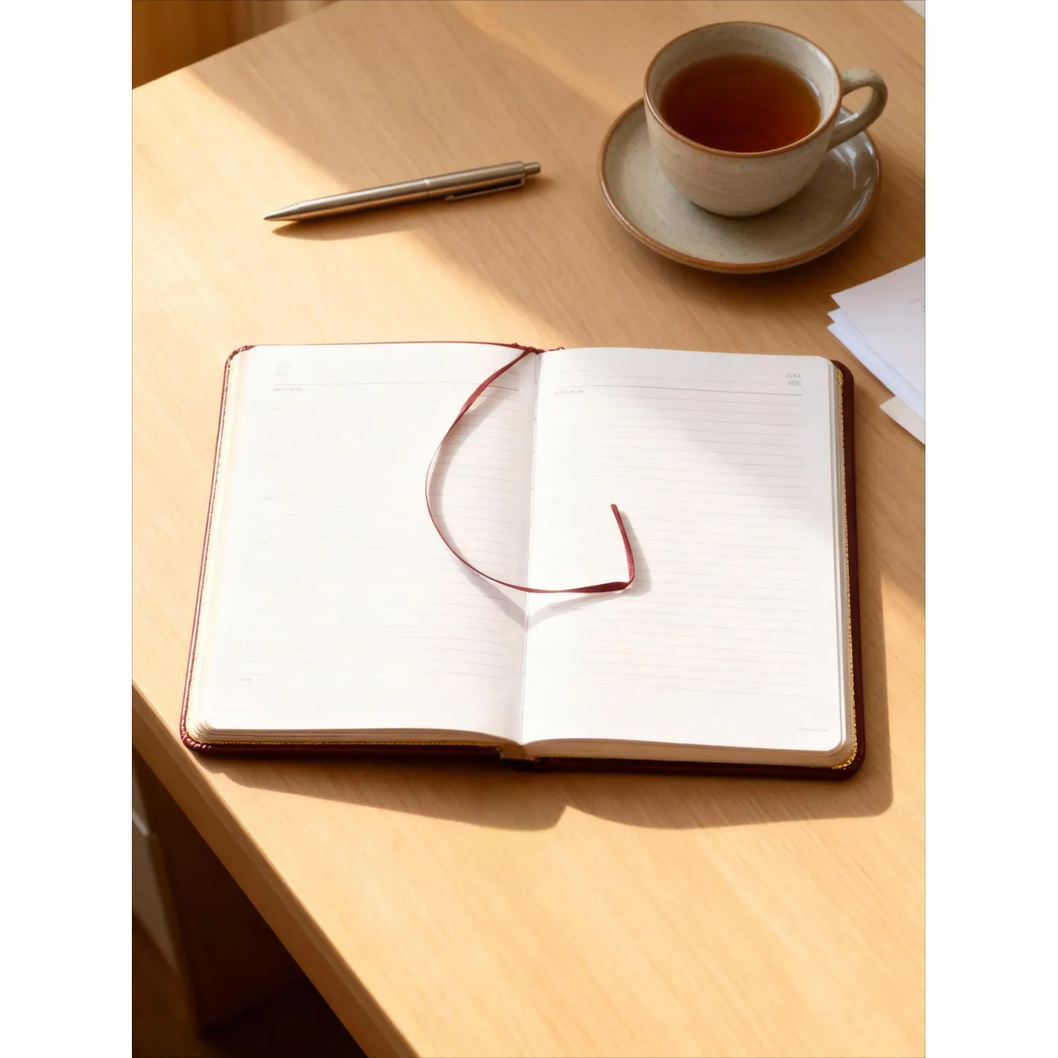 Ежедневник недатированный А5, Sidney Nebraska бордовый, 136 л. 3-128/01 - фото 23