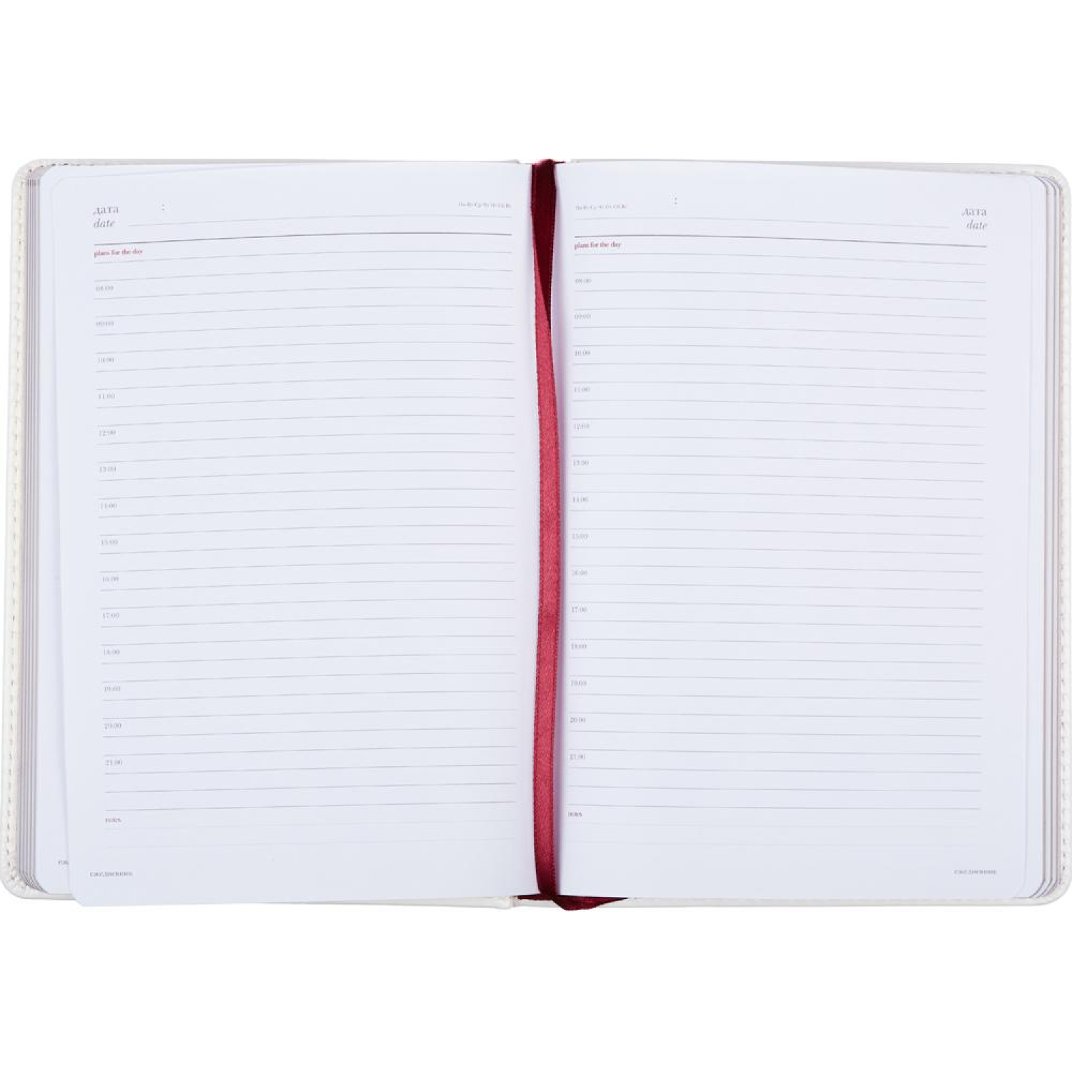 Ежедневник недатированный белый,А5,145х205мм,136л, Sidney NEBRASKA 3-128/06 - фото 4