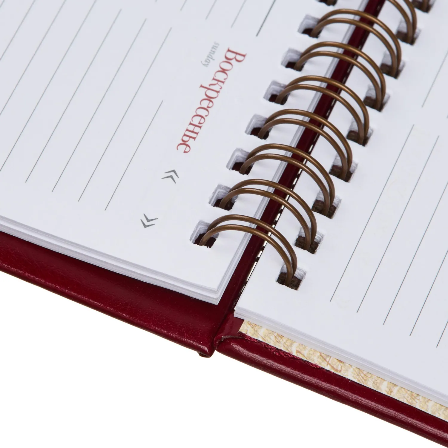 Планинг недатированный Sidney бордо. 64 л. 3-318/0 1 Д - фото 6