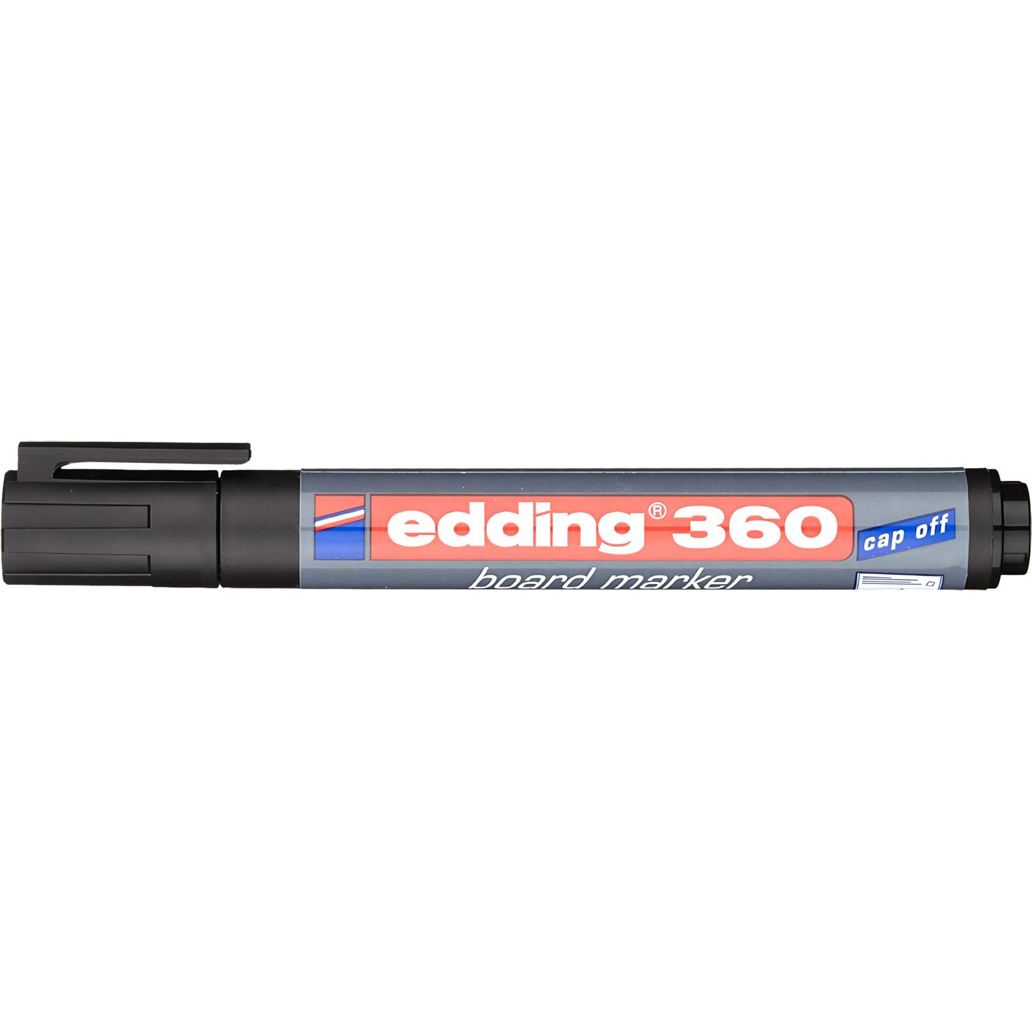 Маркер для белых досок EDDING e-360/1 черный 1,5-3 мм - фото 2