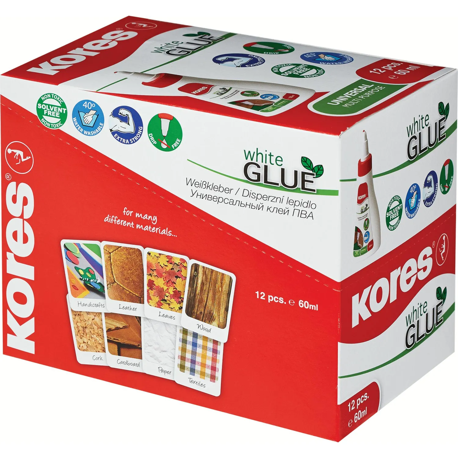 Клей ПВА 60мл KORES '75816.03 - фото 4