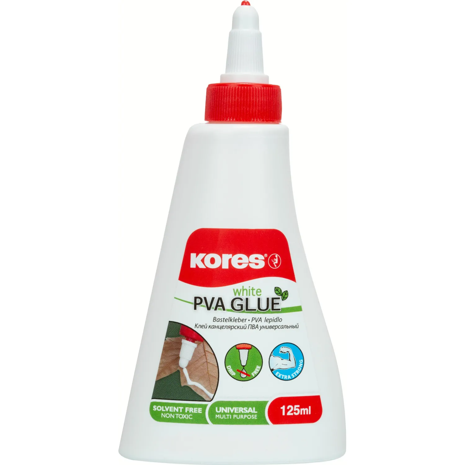 Клей ПВА 125мл KORES '75825.02 - фото 2