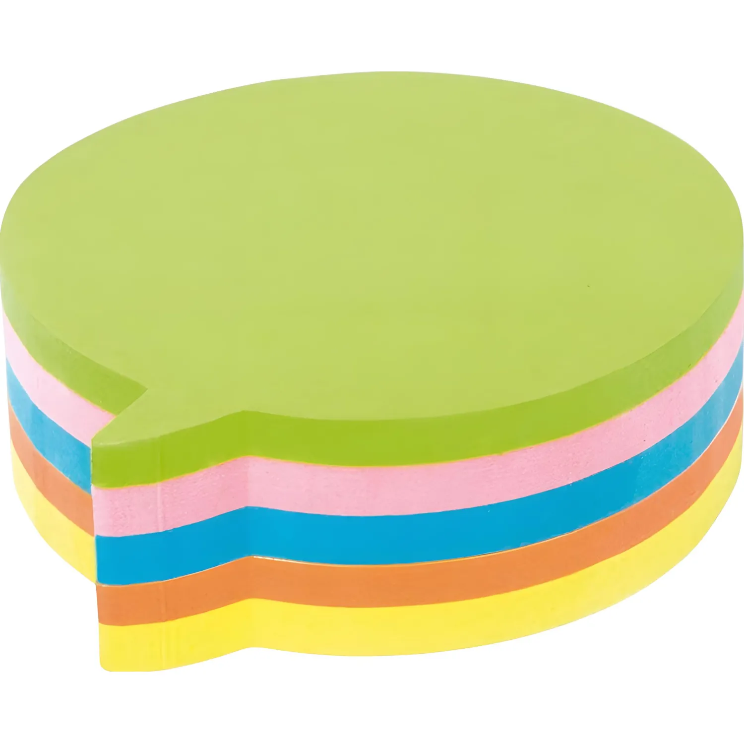 Стикеры фигурные Kores Диалог, блок-5 цветов,250листов (48707) - фото 2