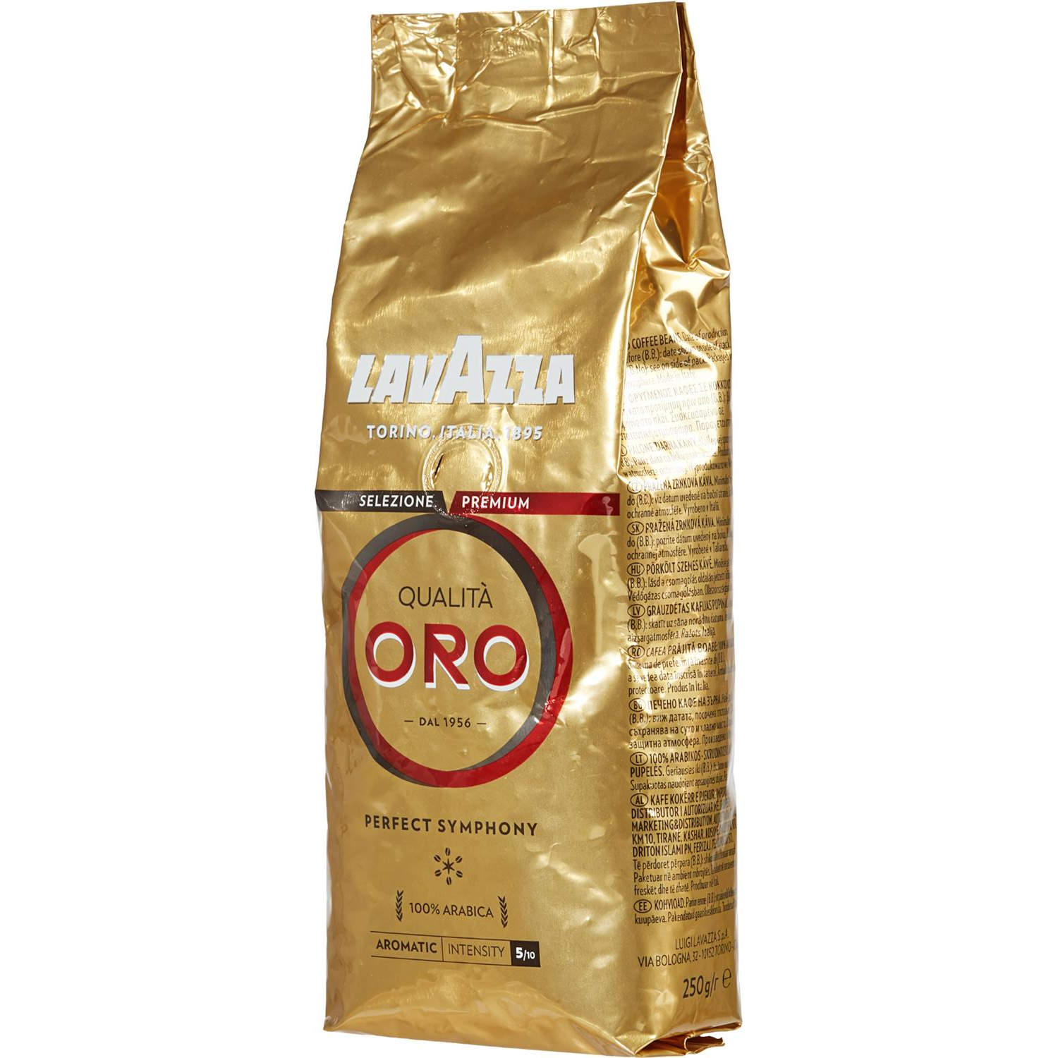 Кофе Lavazza Oro в зернах, 250 г - фото 3