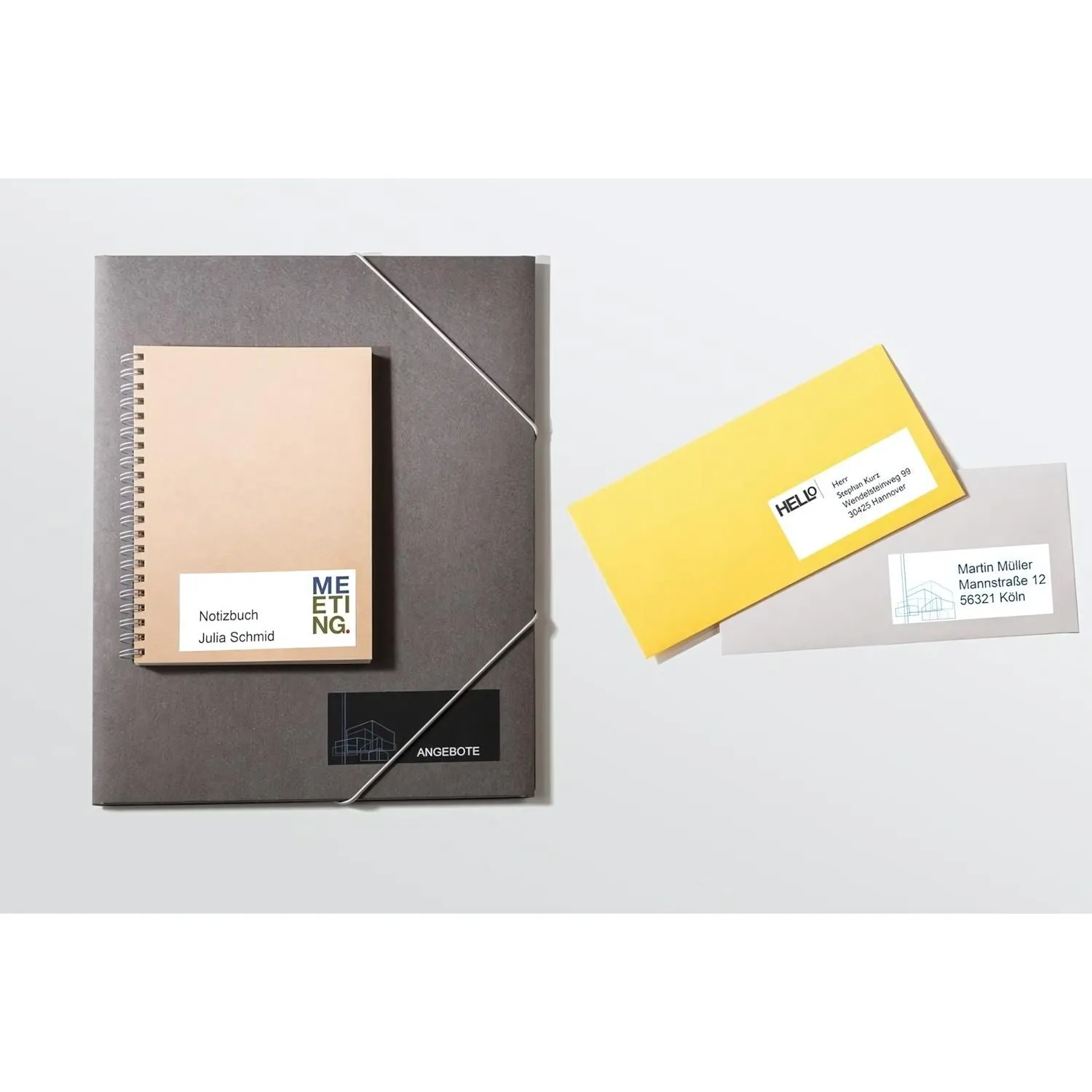 Этикетки самоклеящиеся 3424 универсал. 105х48мм,IJ+L+K+CL,1200шт/уп - фото 4