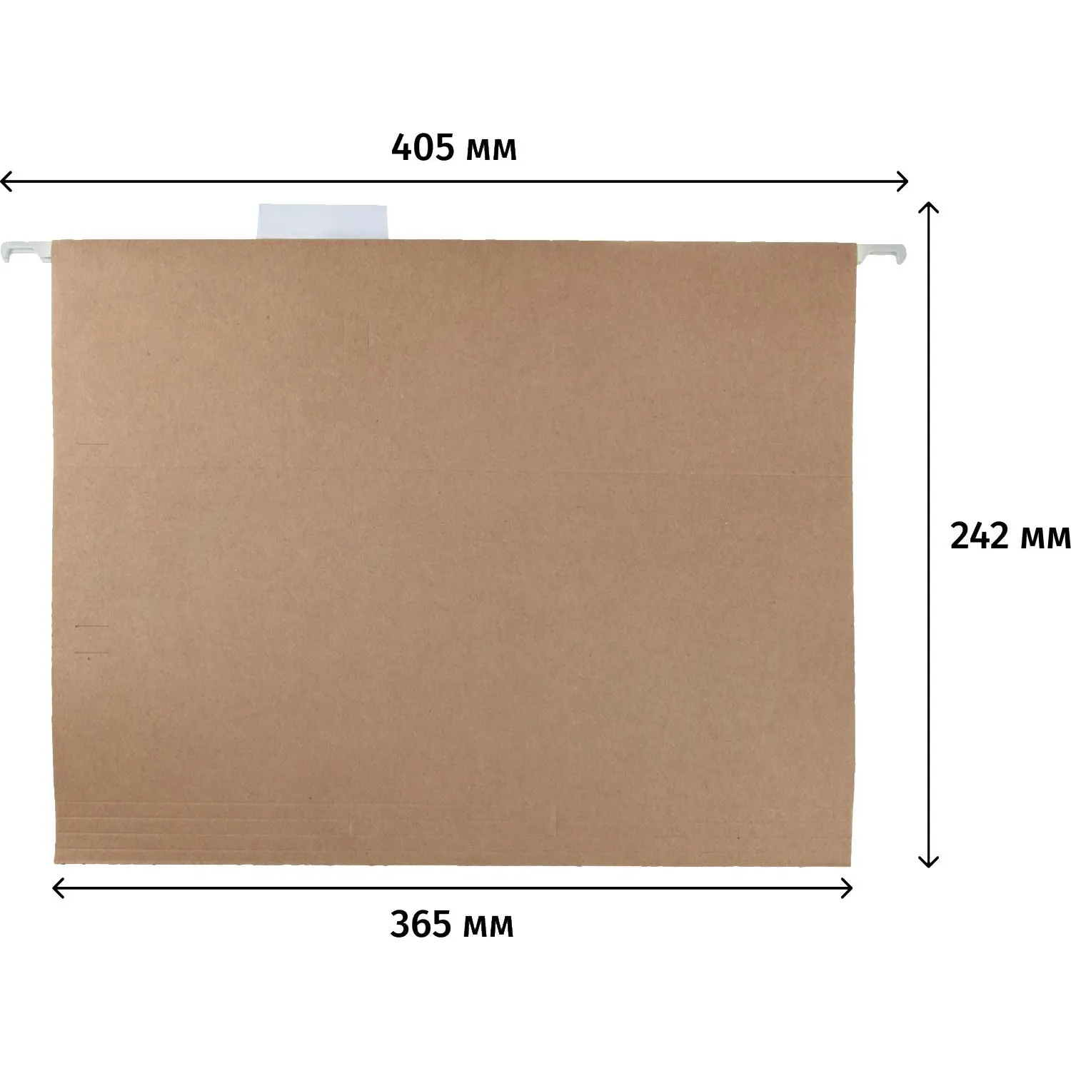 Папка подвесная регистратура  FC, 10шт.в уп - фото 6