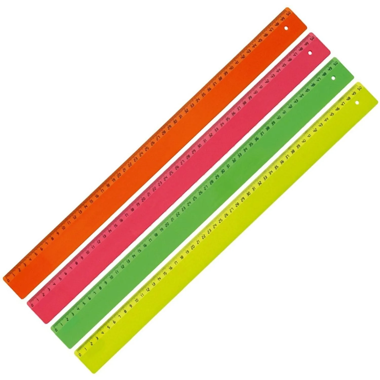 Линейка 50 см Attache цвета в ассортименте ЛН93АЕ - фото 2