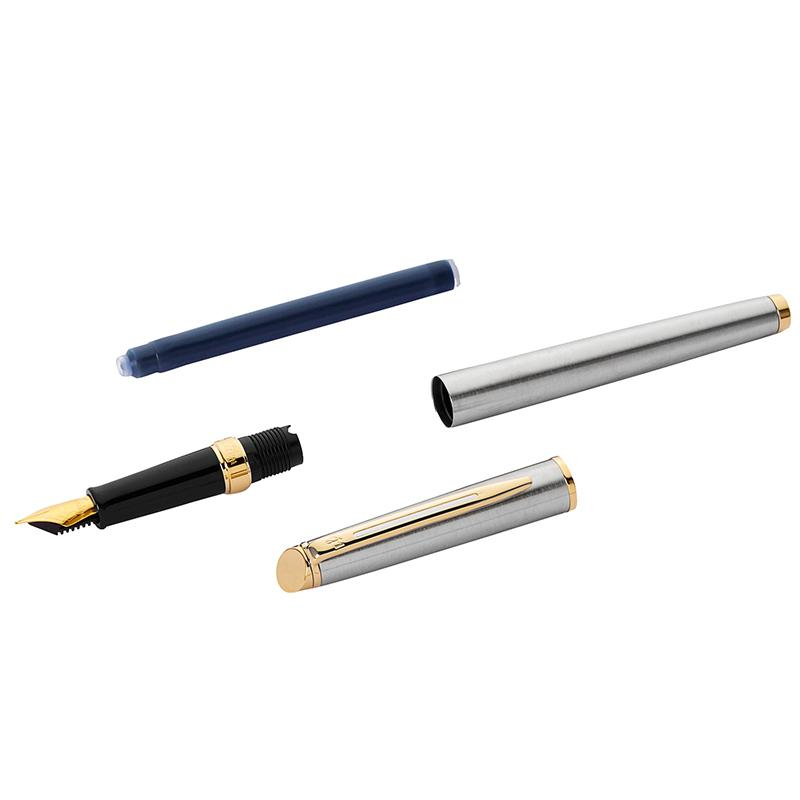 Ручка перьевая WATERMAN HEMISPHERE GT S0920310, сталь, cиний ст, 0,5мм - фото 6