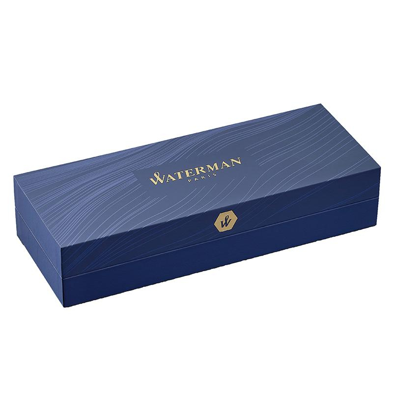 Ручка перьевая WATERMAN HEMISPHERE  S0920610 черн лак с позол,чернила син - фото 9