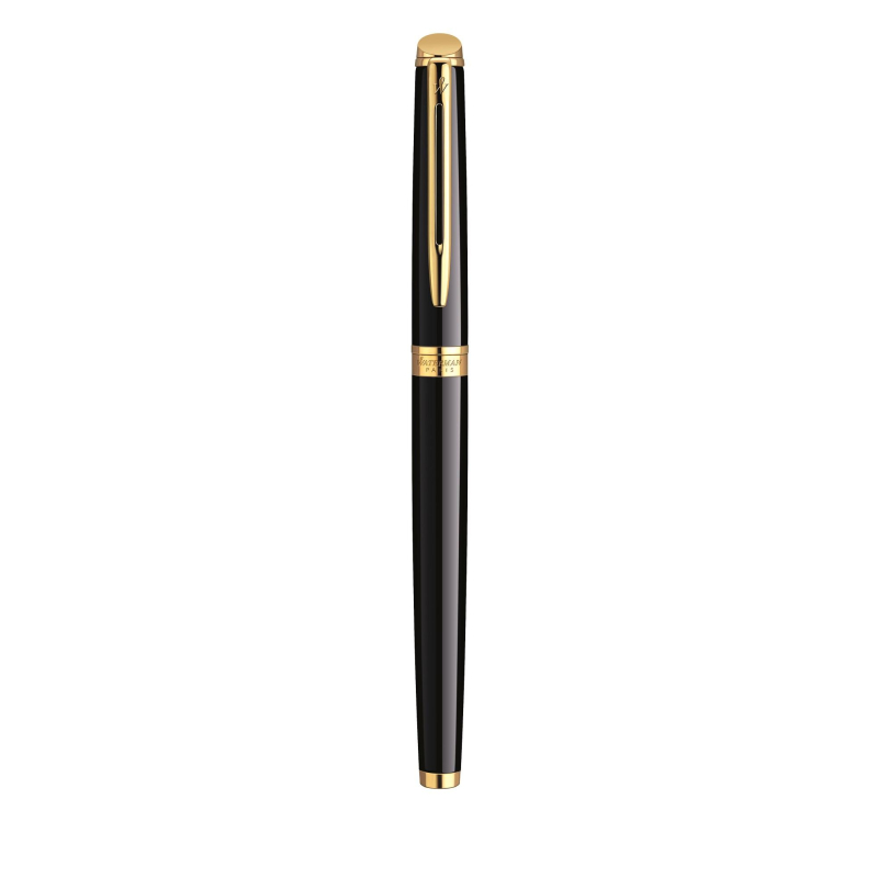 Ручка перьевая WATERMAN HEMISPHERE  S0920610 черн лак с позол,чернила син - фото 3