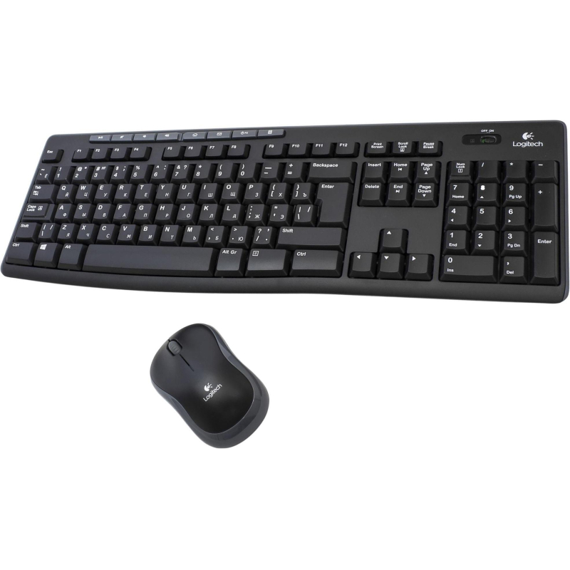 Набор клавиатура+мышь Logitech Wireless Combo MK270 (920-004518) - фото 1