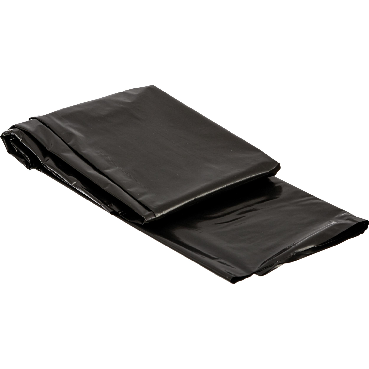 Мешки для мусора ПВД 120л 55мкм 5шт/уп черные 70x110см Luscan - фото 2